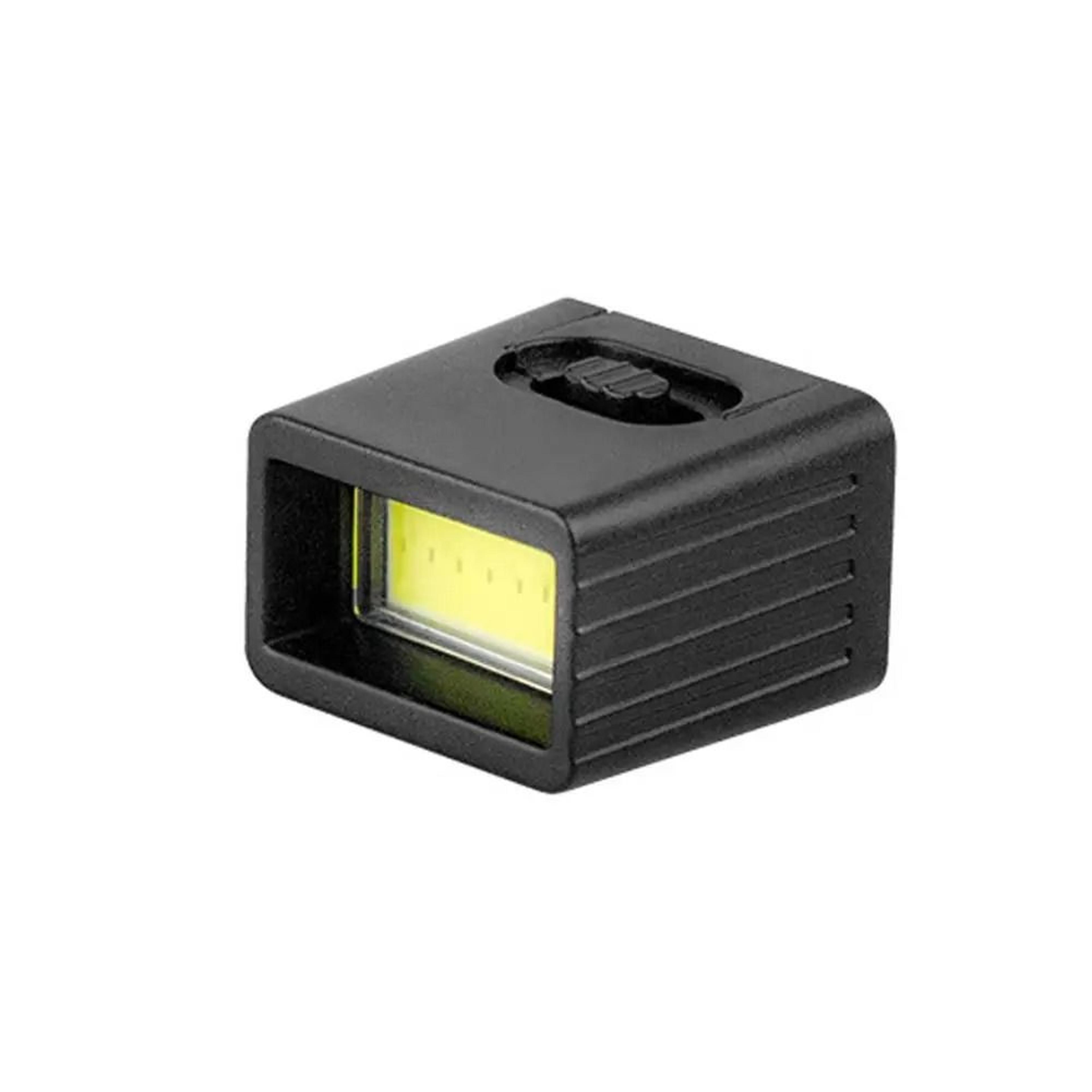mini 9v battery snap-on led pocket flashlight
