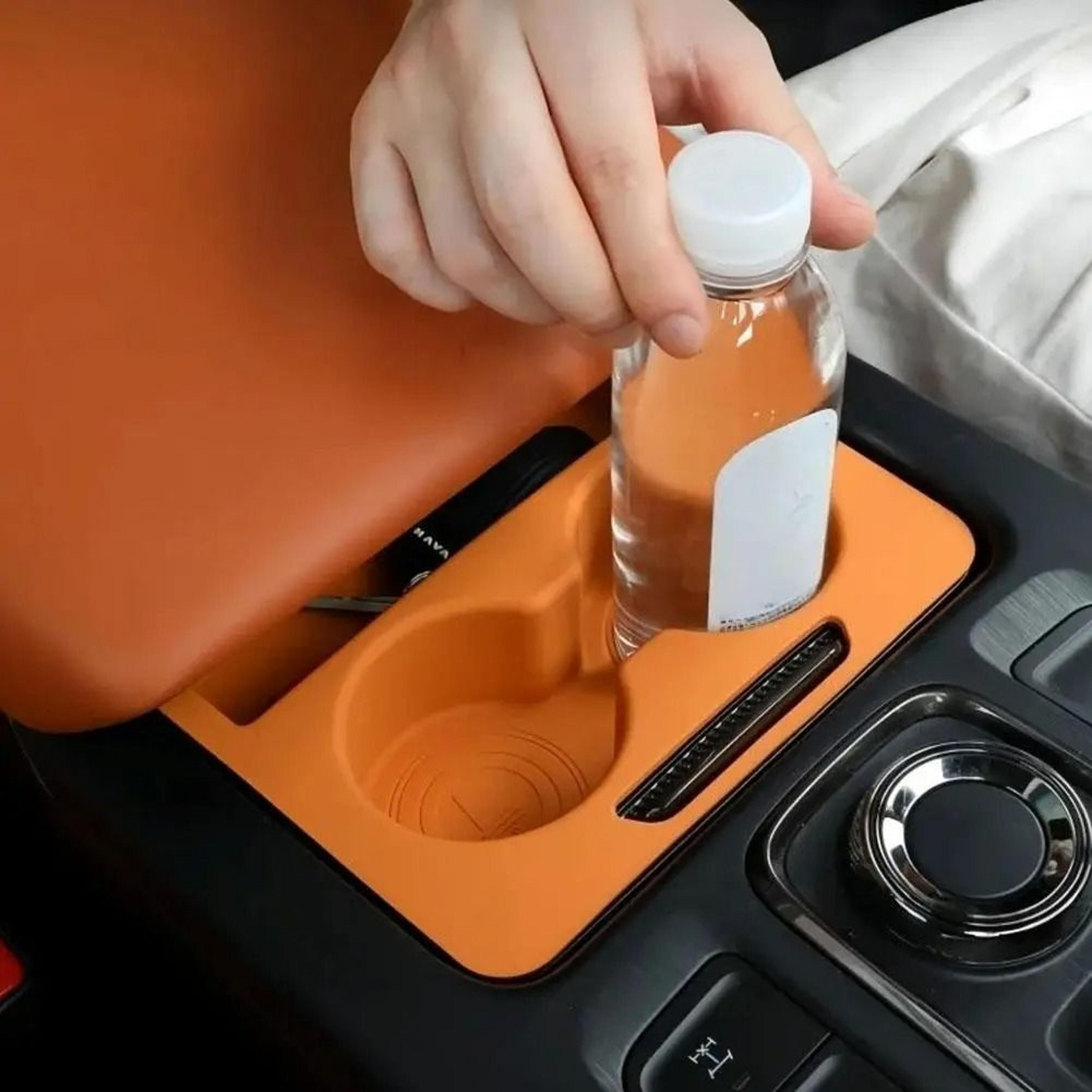 center console armrest storage box silicone insert mat for haval h9