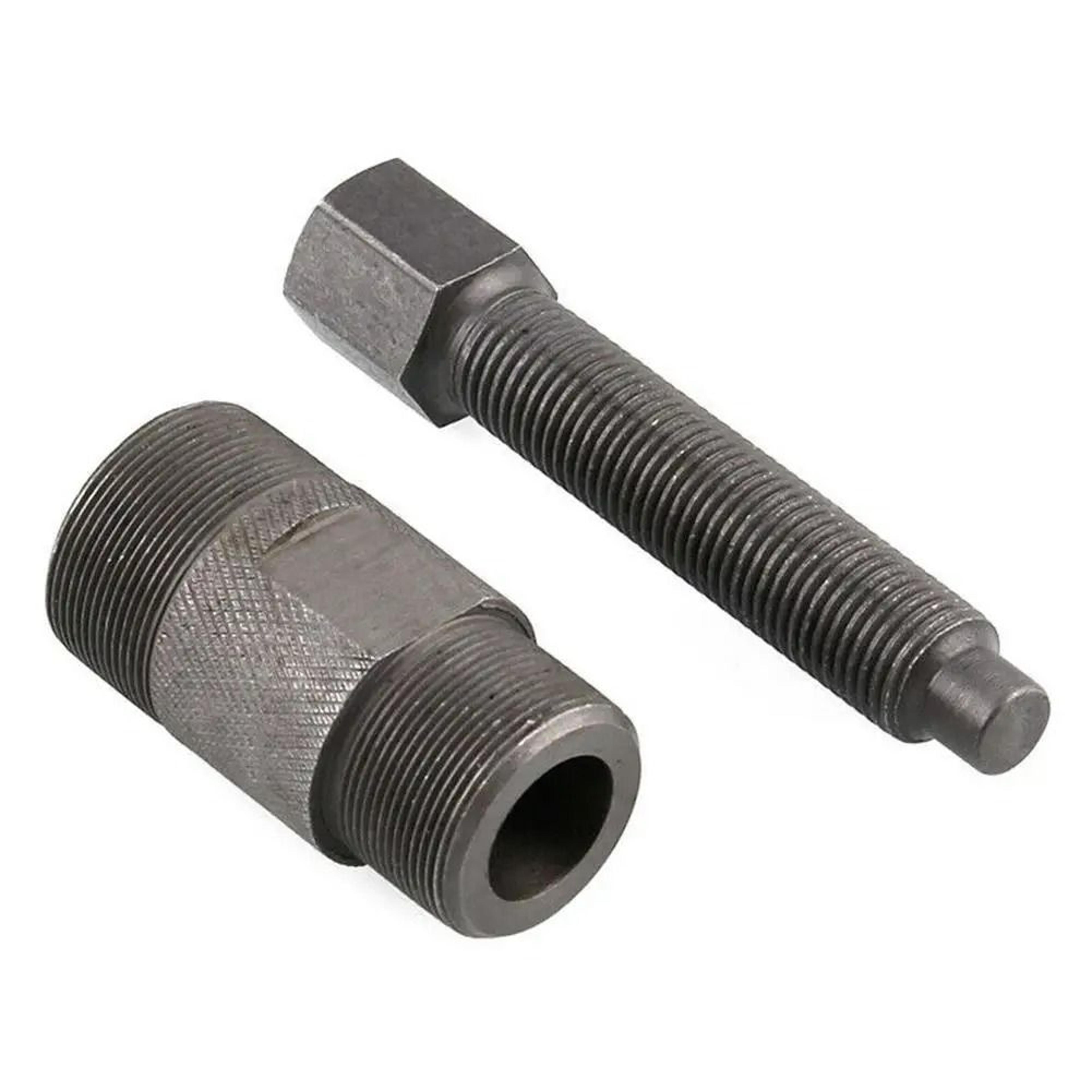 dual-head flywheel magneto puller tool for motorcycles and scooters