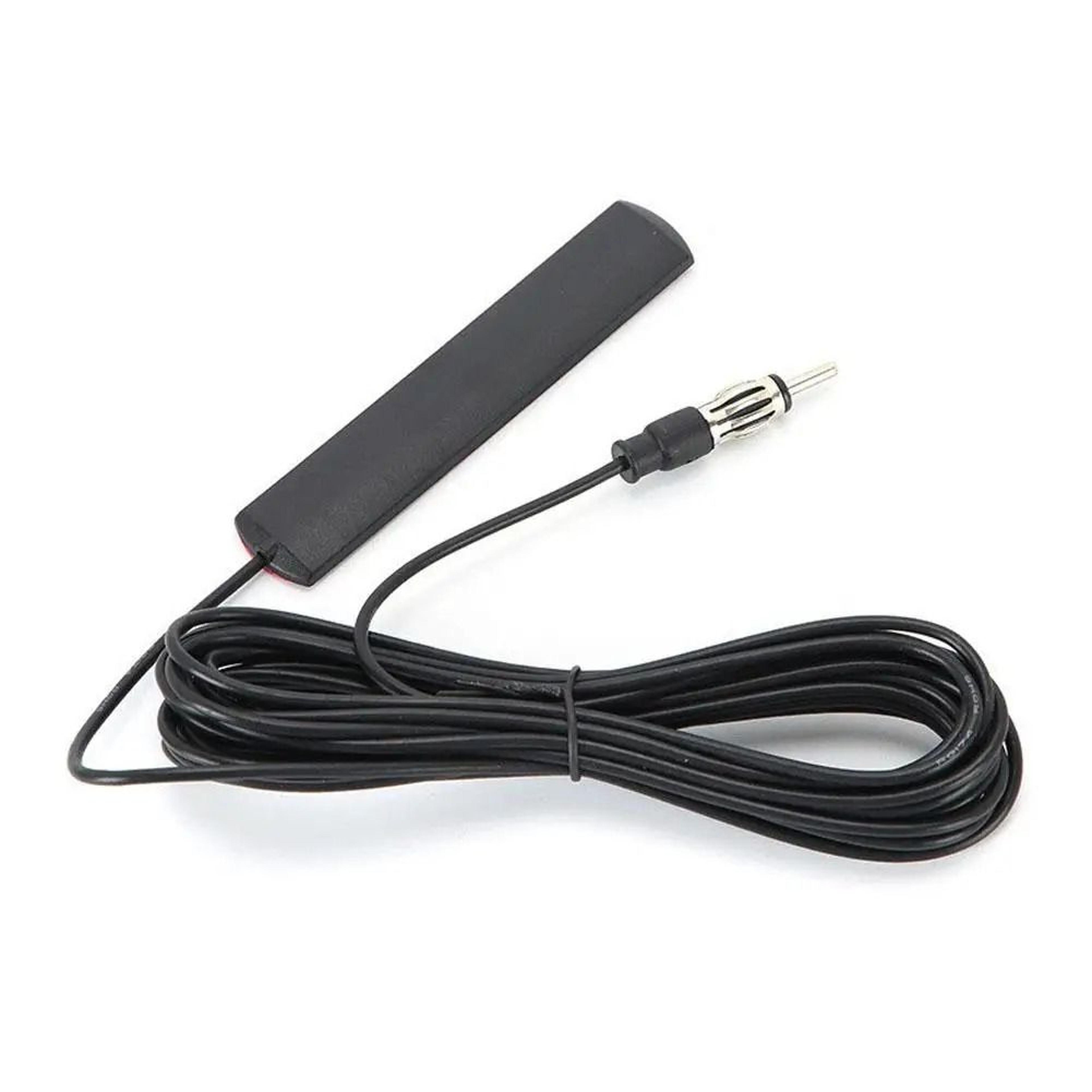 car interior hidden amplified antenna for am and fm radio