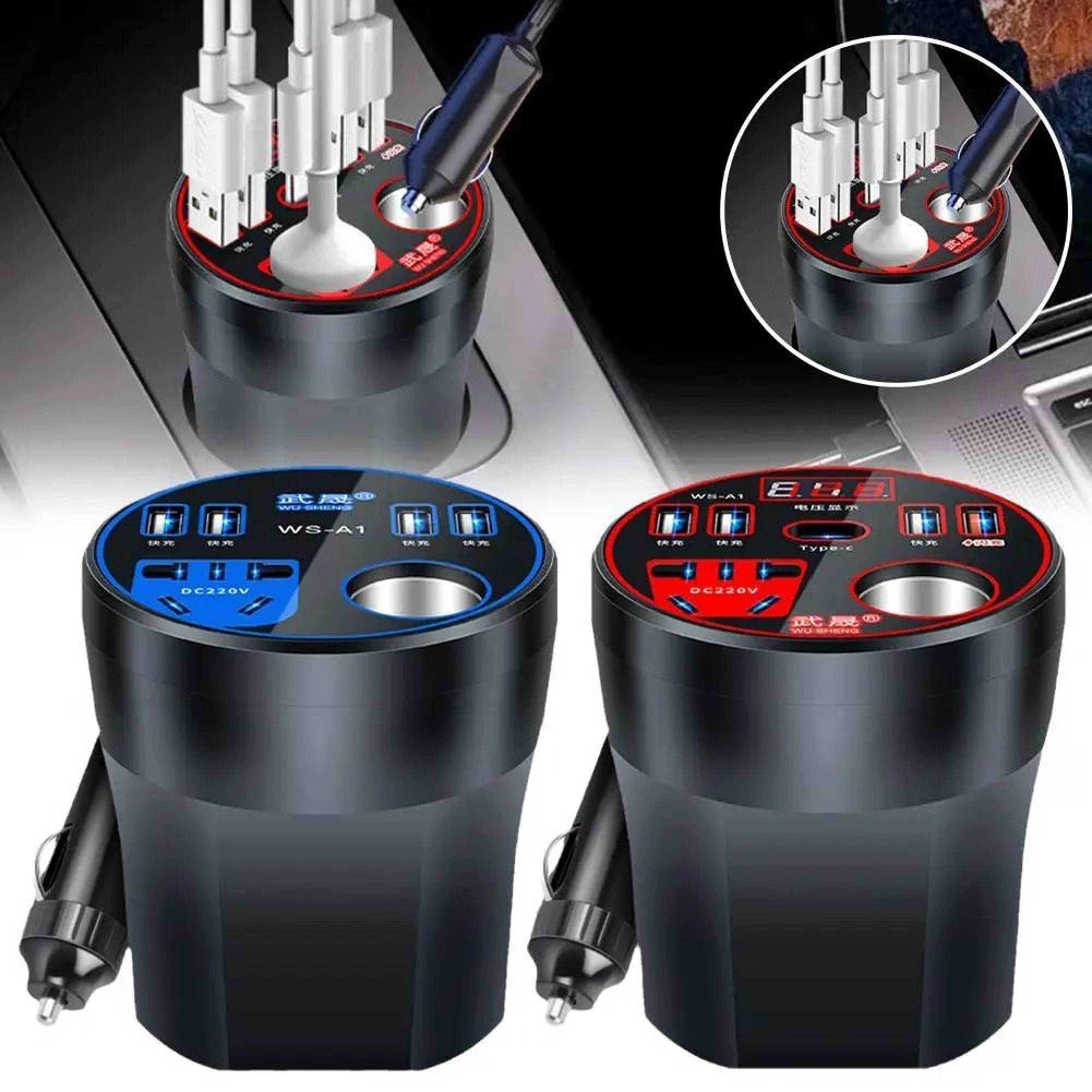 car power inverter 12v to 220v converter fast charger