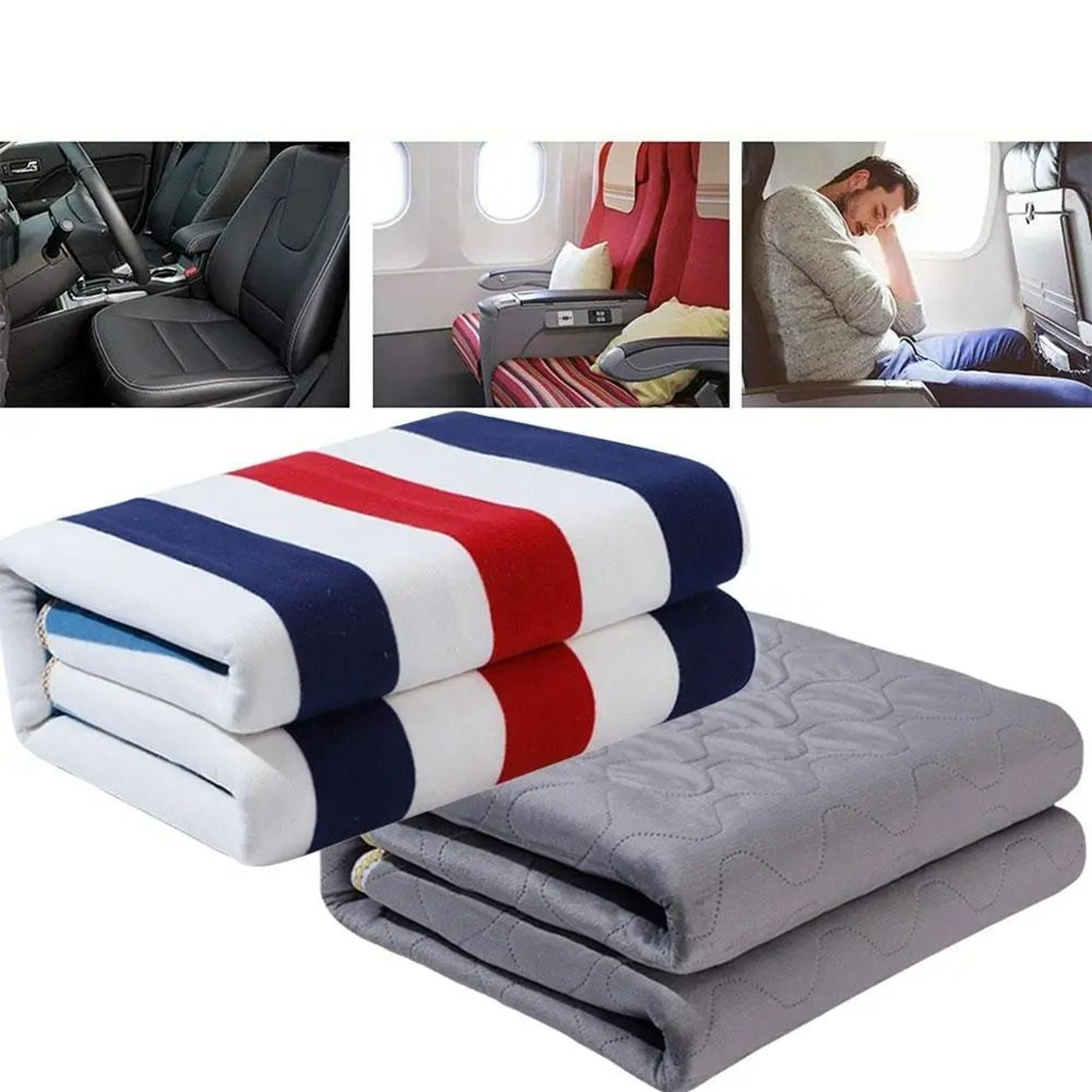 12v electric heated travel blanket for car truck and rv