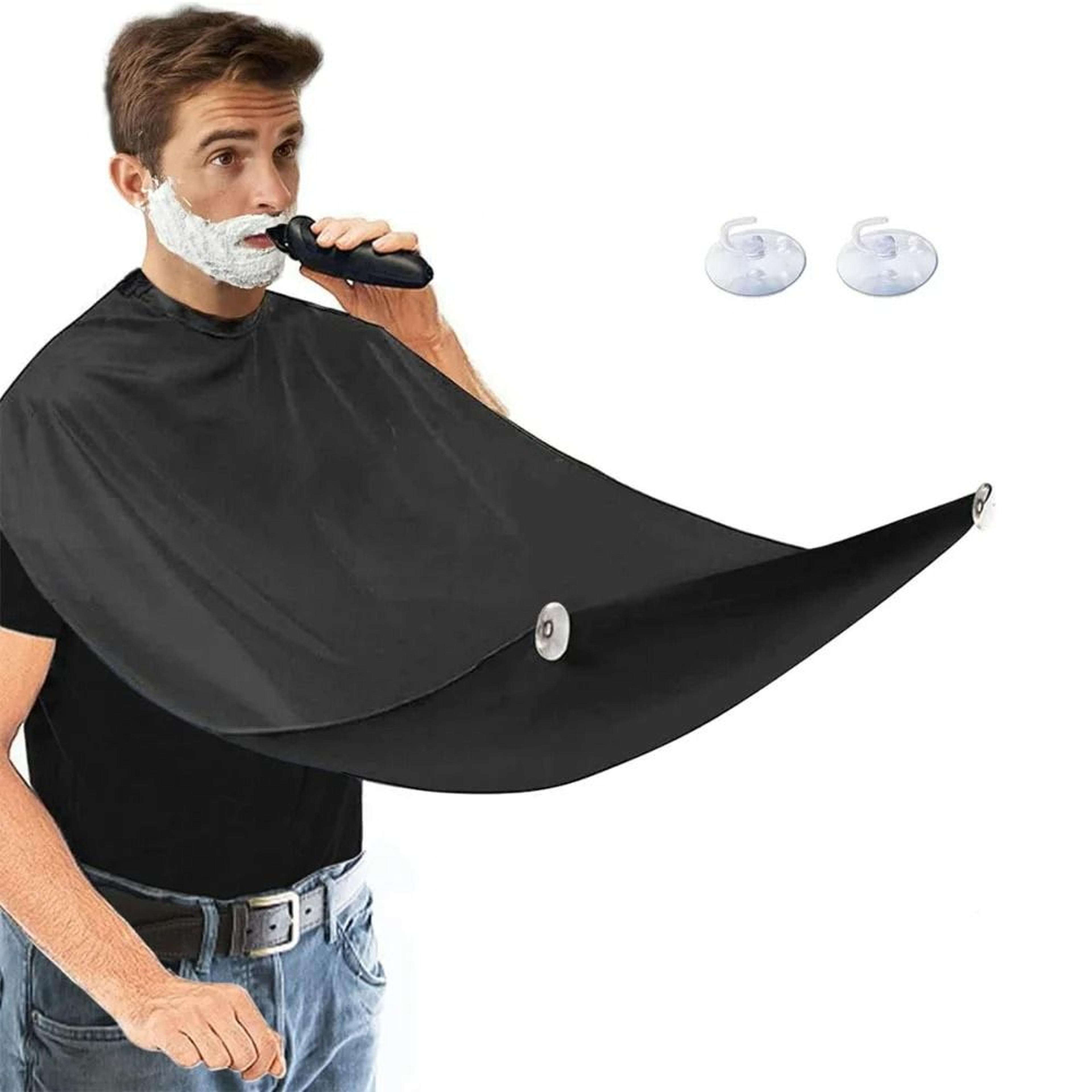 beard trimmer hair catcher shaving apron cape