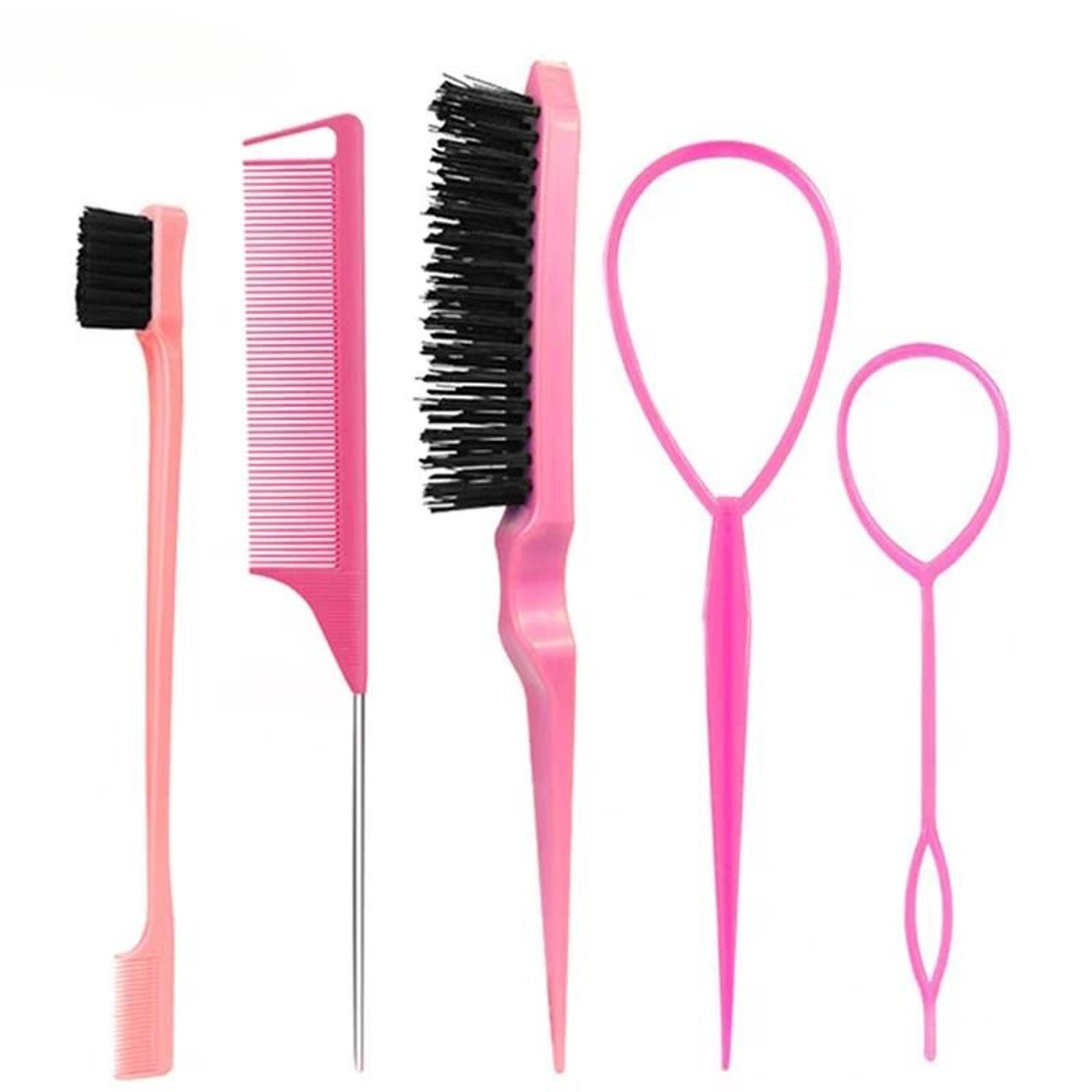 diy hair styling brush and braiding tool kit