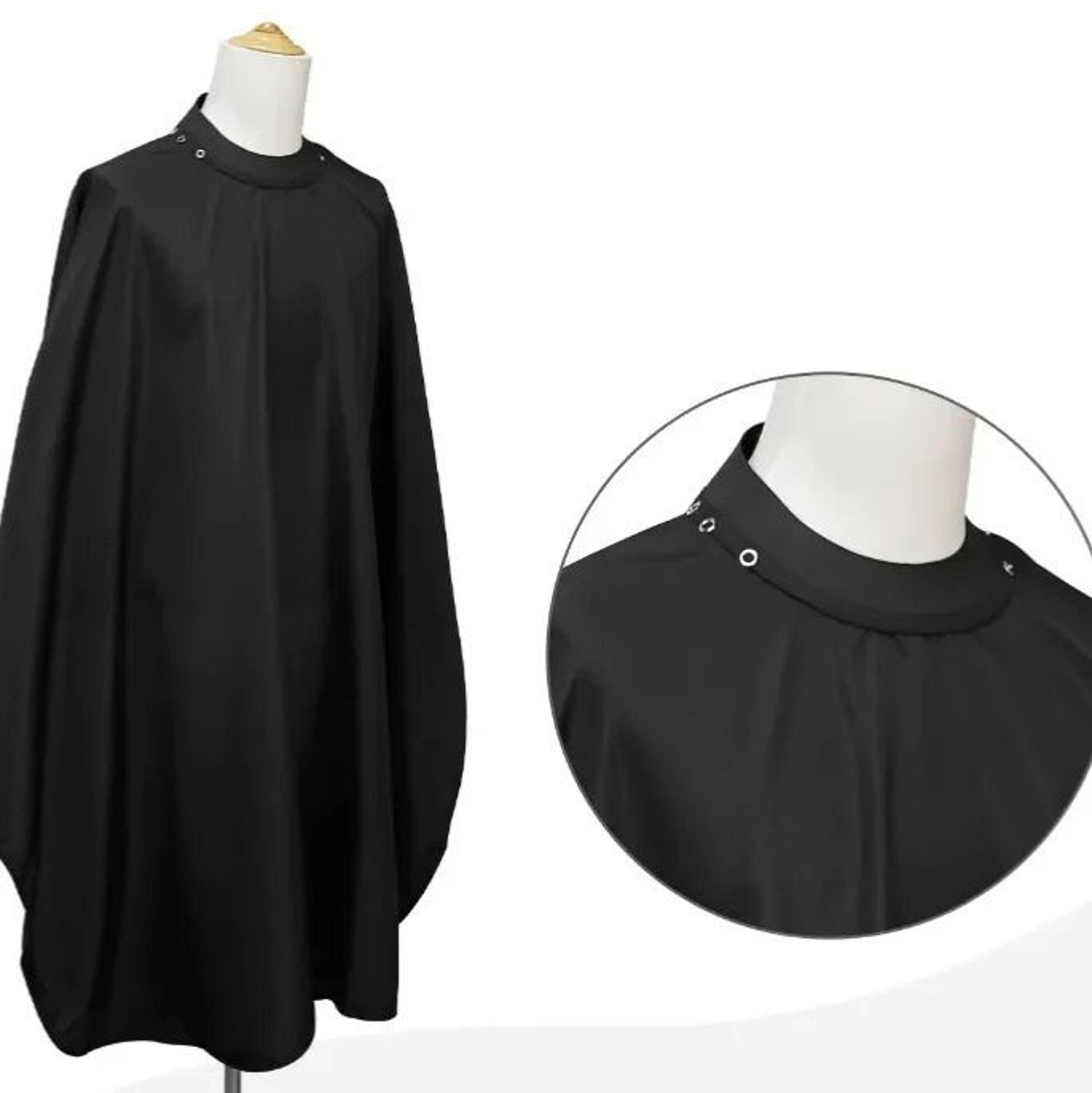 silicone cutting collar waterproof barber cape