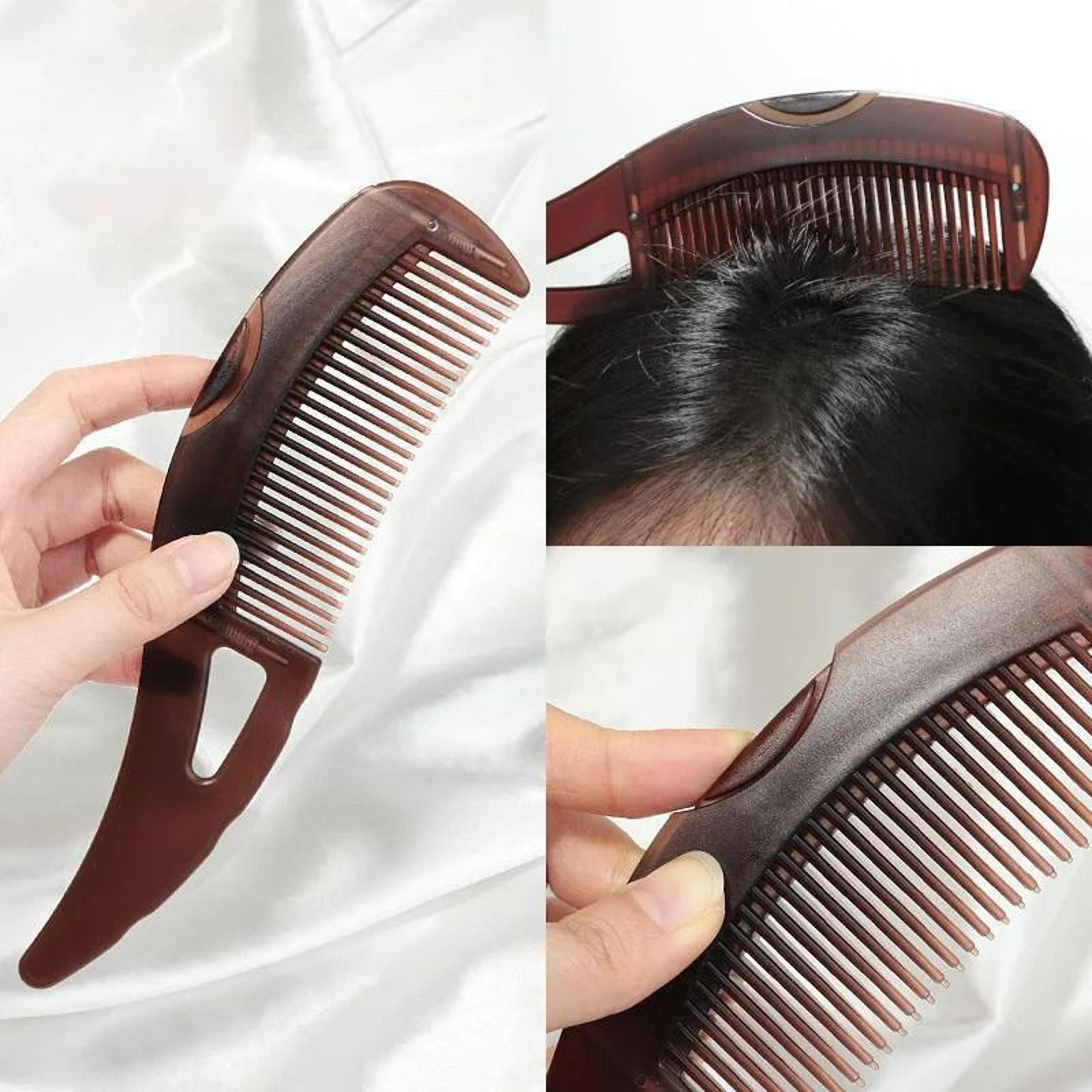 self-cleaning dandruff removal scalp massage hair brush