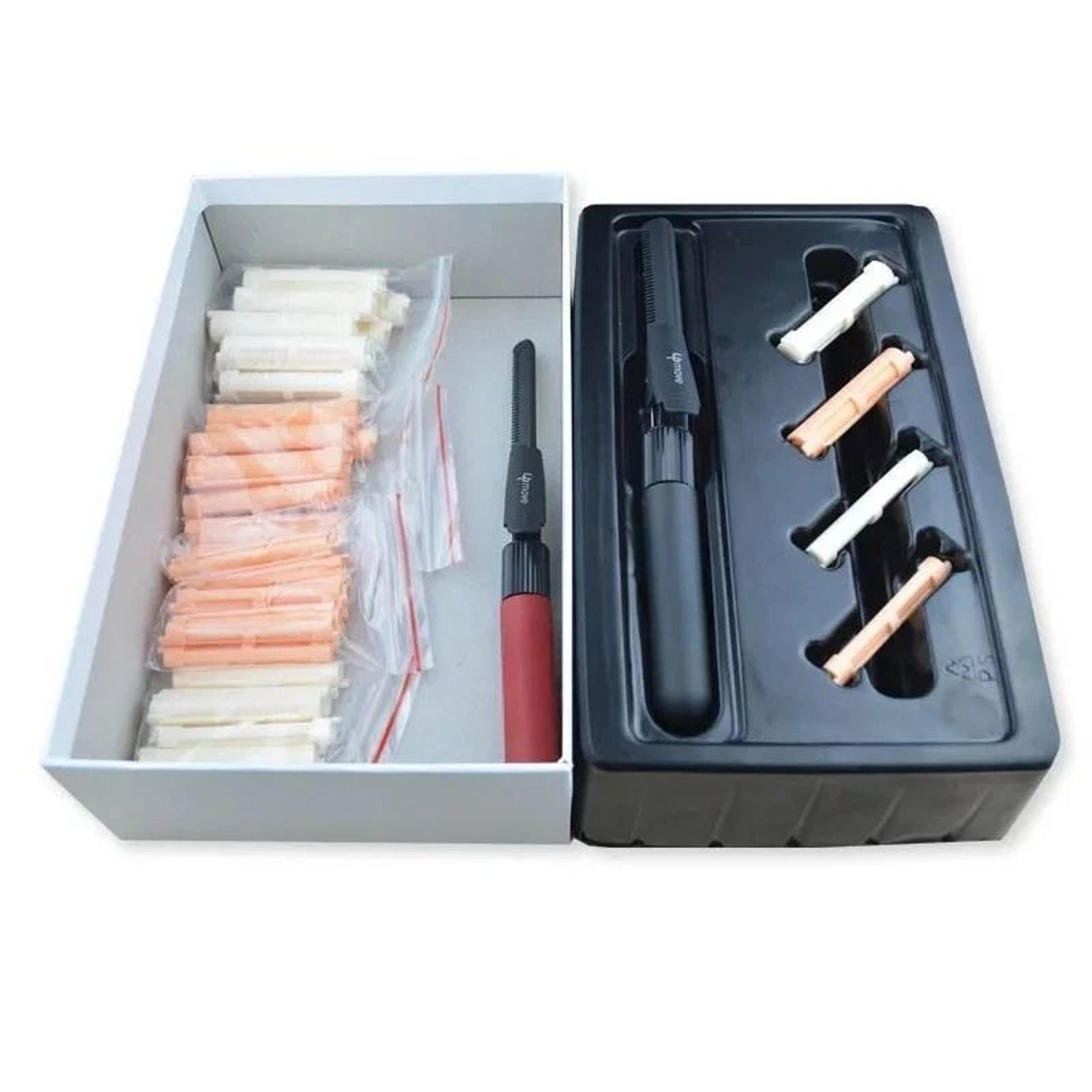 hair root perm bars and heatless curling rod set