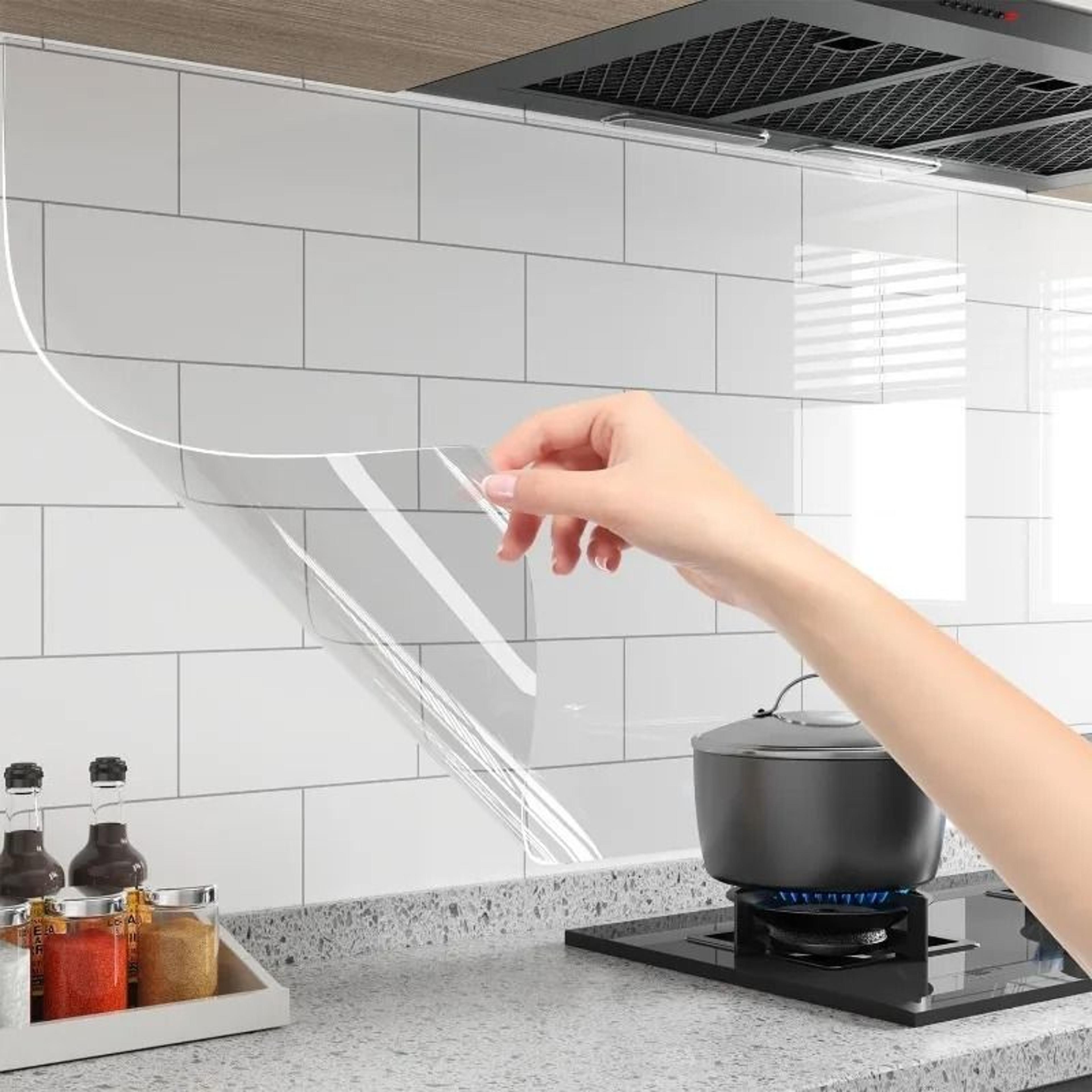 clear electrostatic wall protective film roll