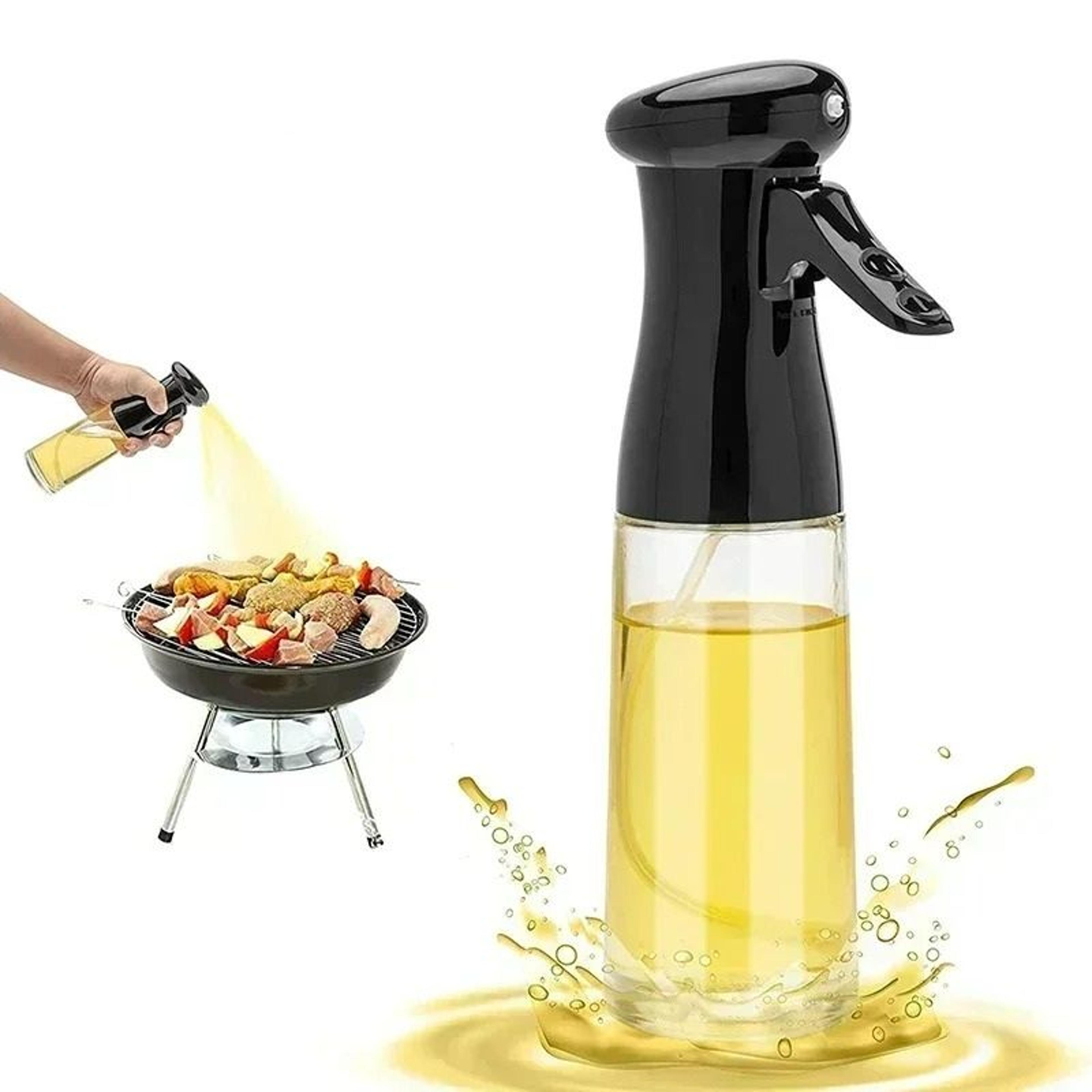 olive oil sprayer and vinegar dispenser bottle