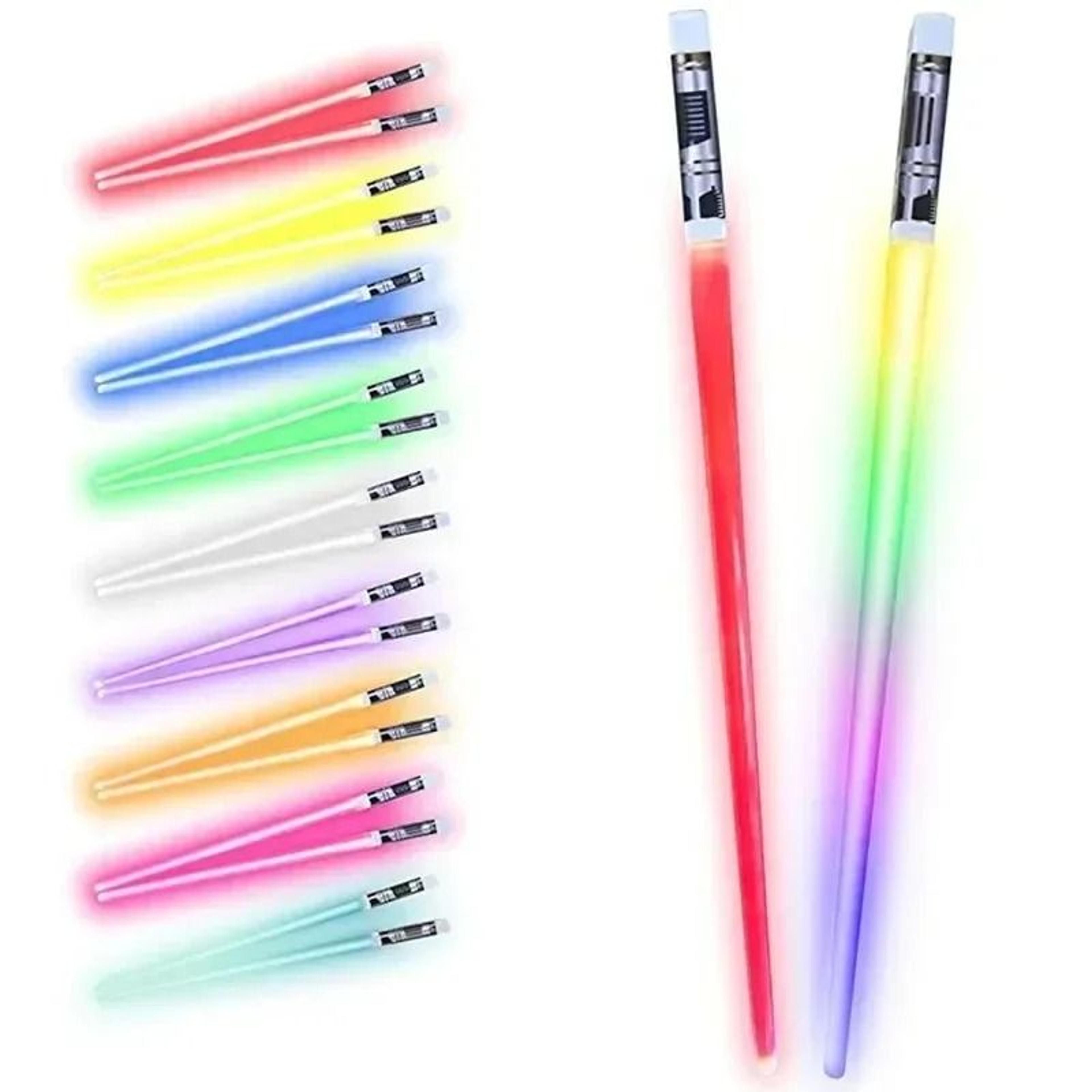 led light-up lightsaber chopsticks