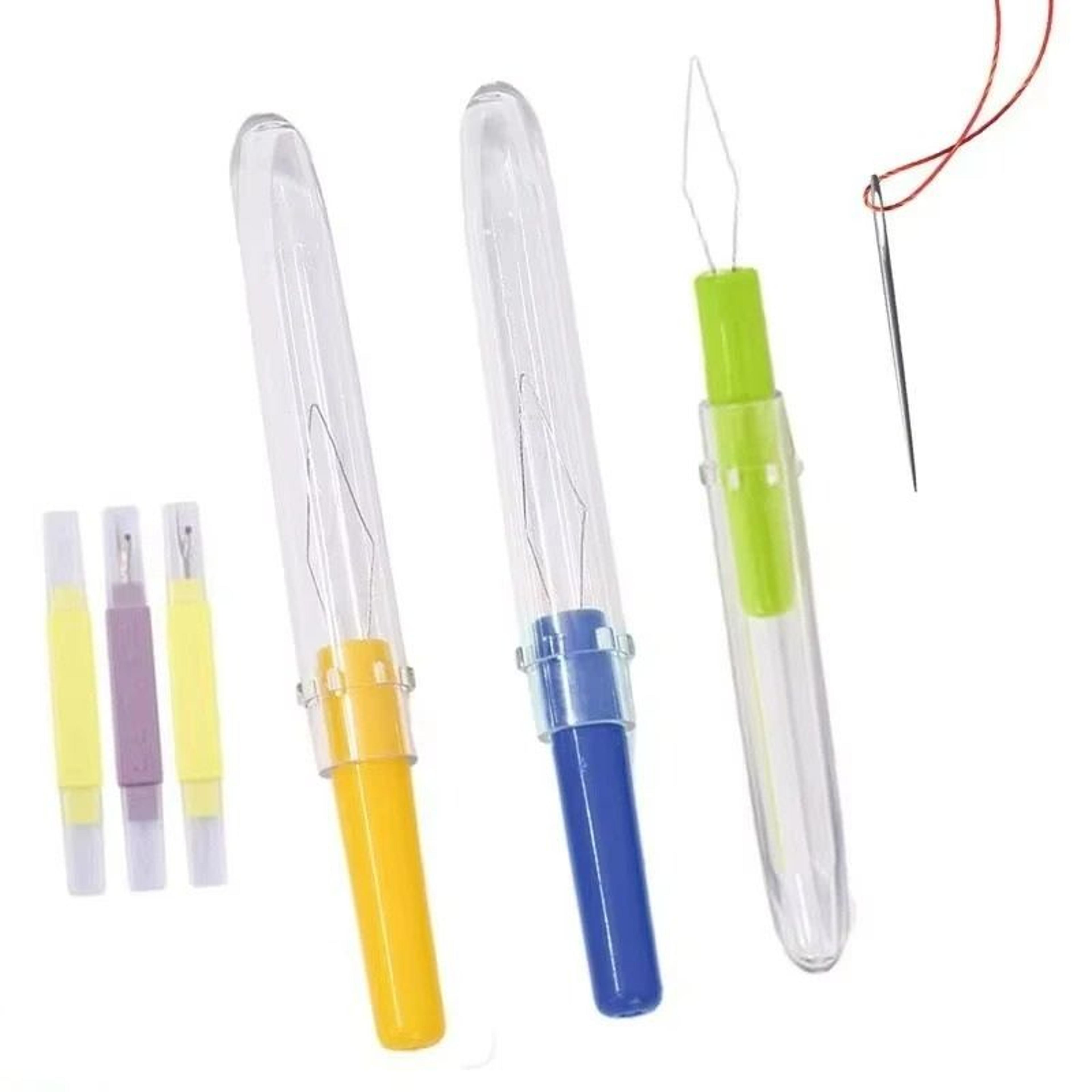 automatic hand sewing needle threader tool (3-pack)