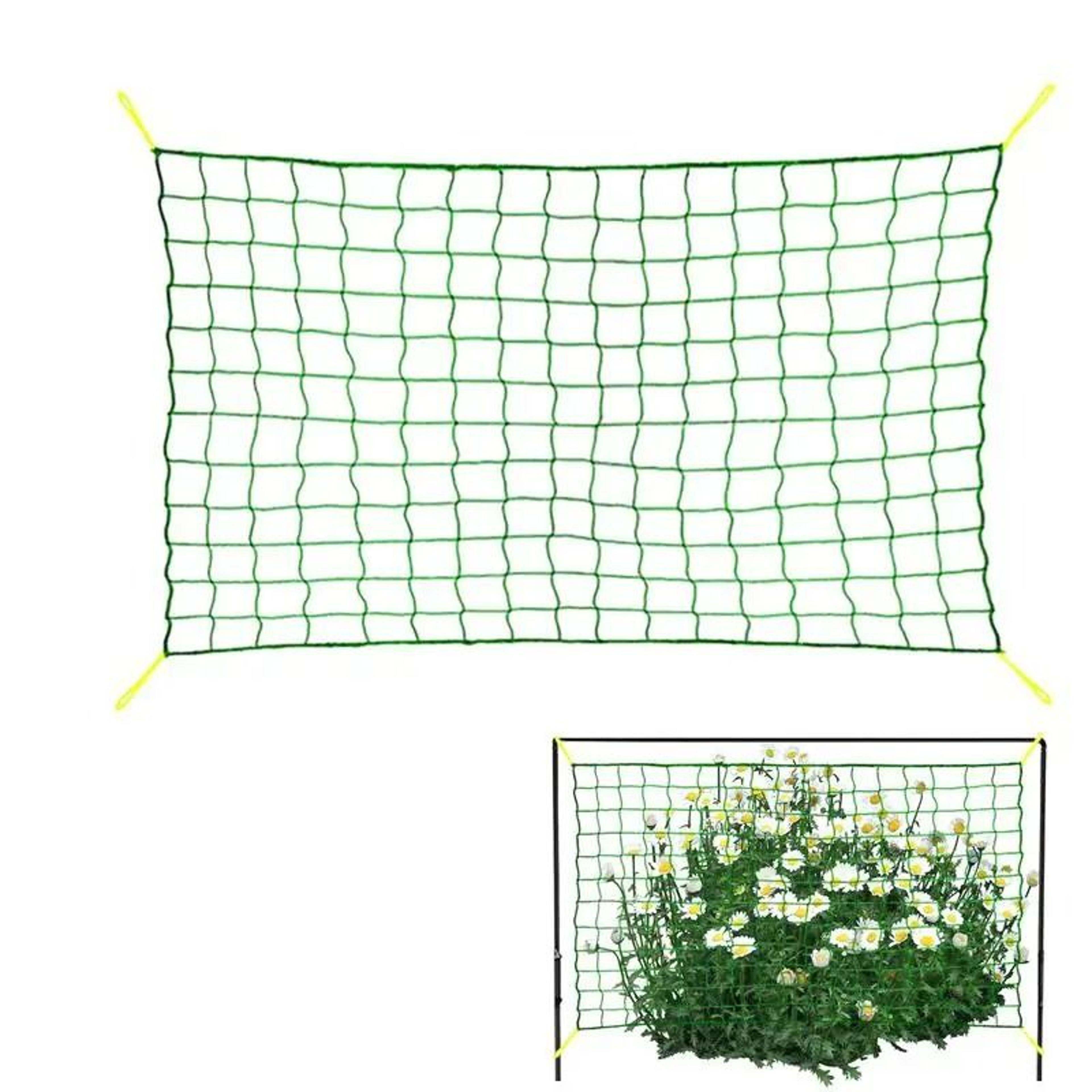heavy-duty polyester garden trellis netting