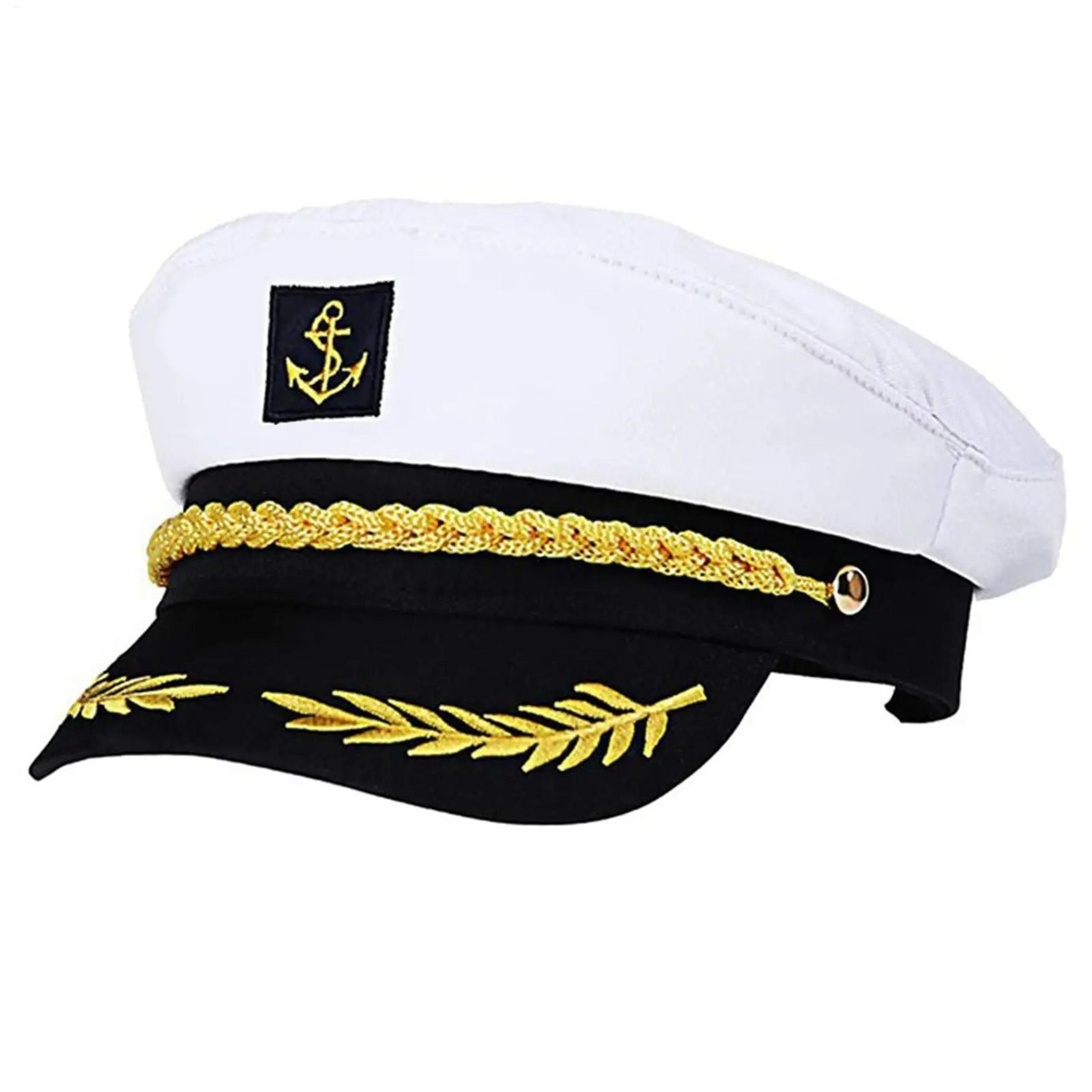 classic yacht sailor captain hat
