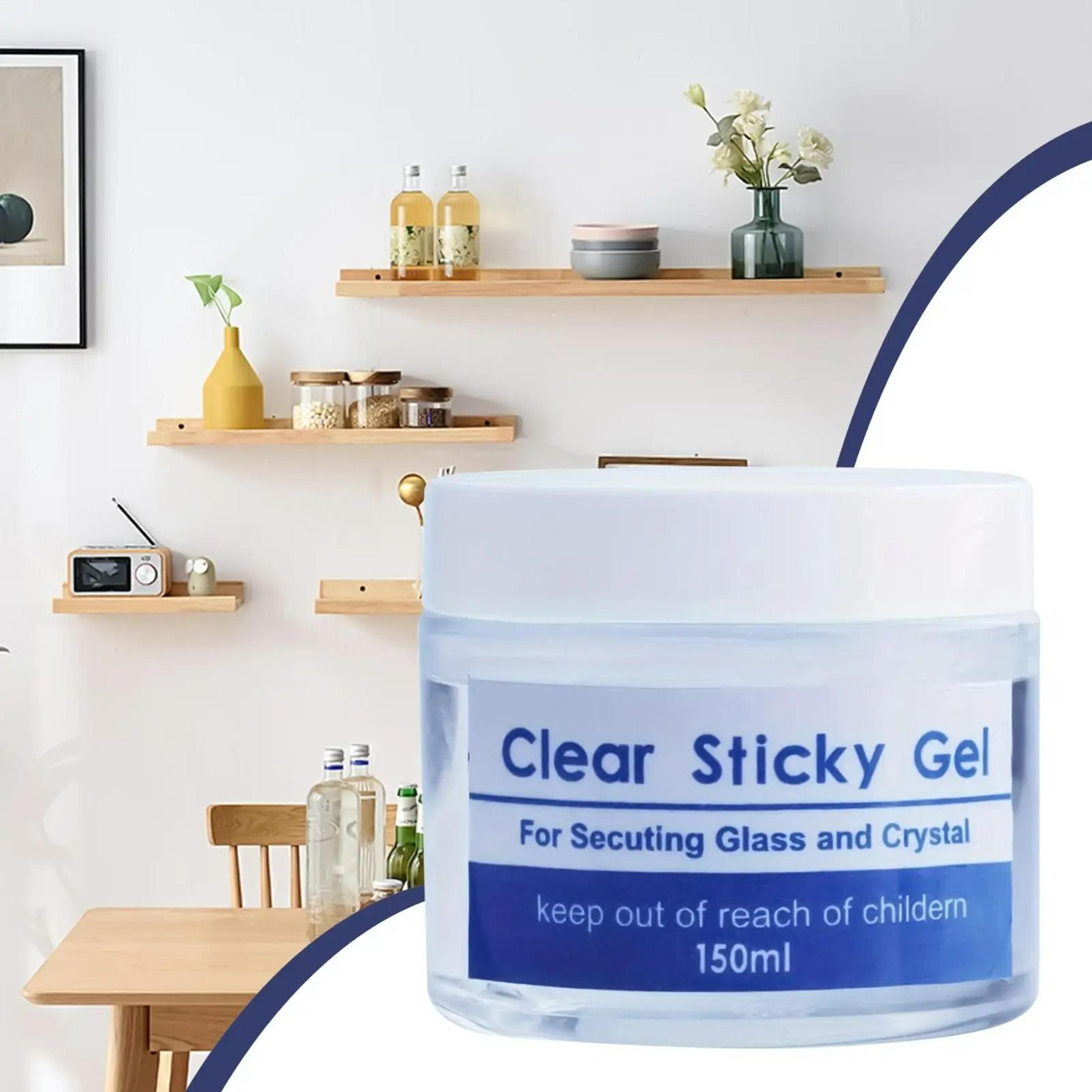 clear gel wax museum adhesive putty