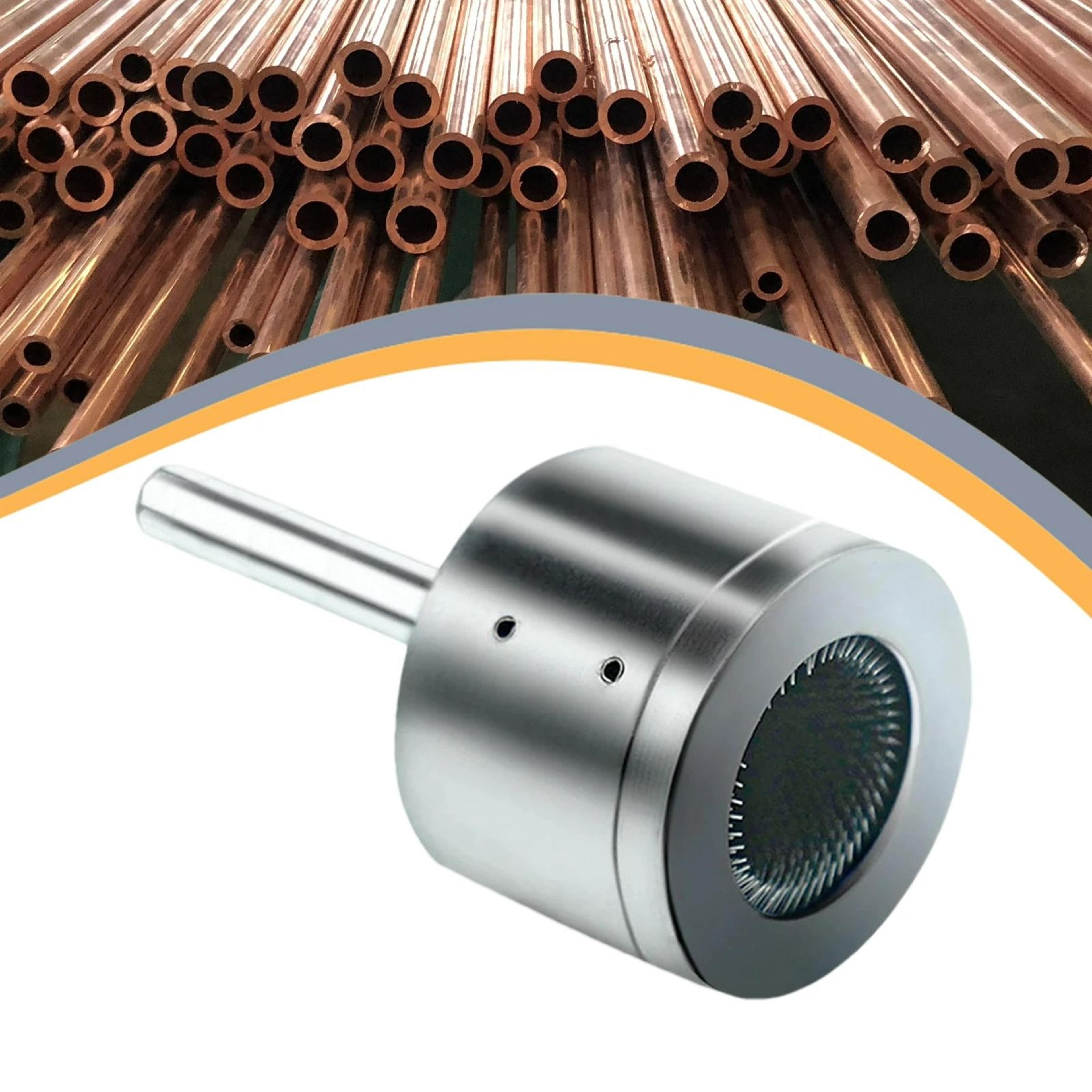 copper pipe wire cleaning brush drill attachment