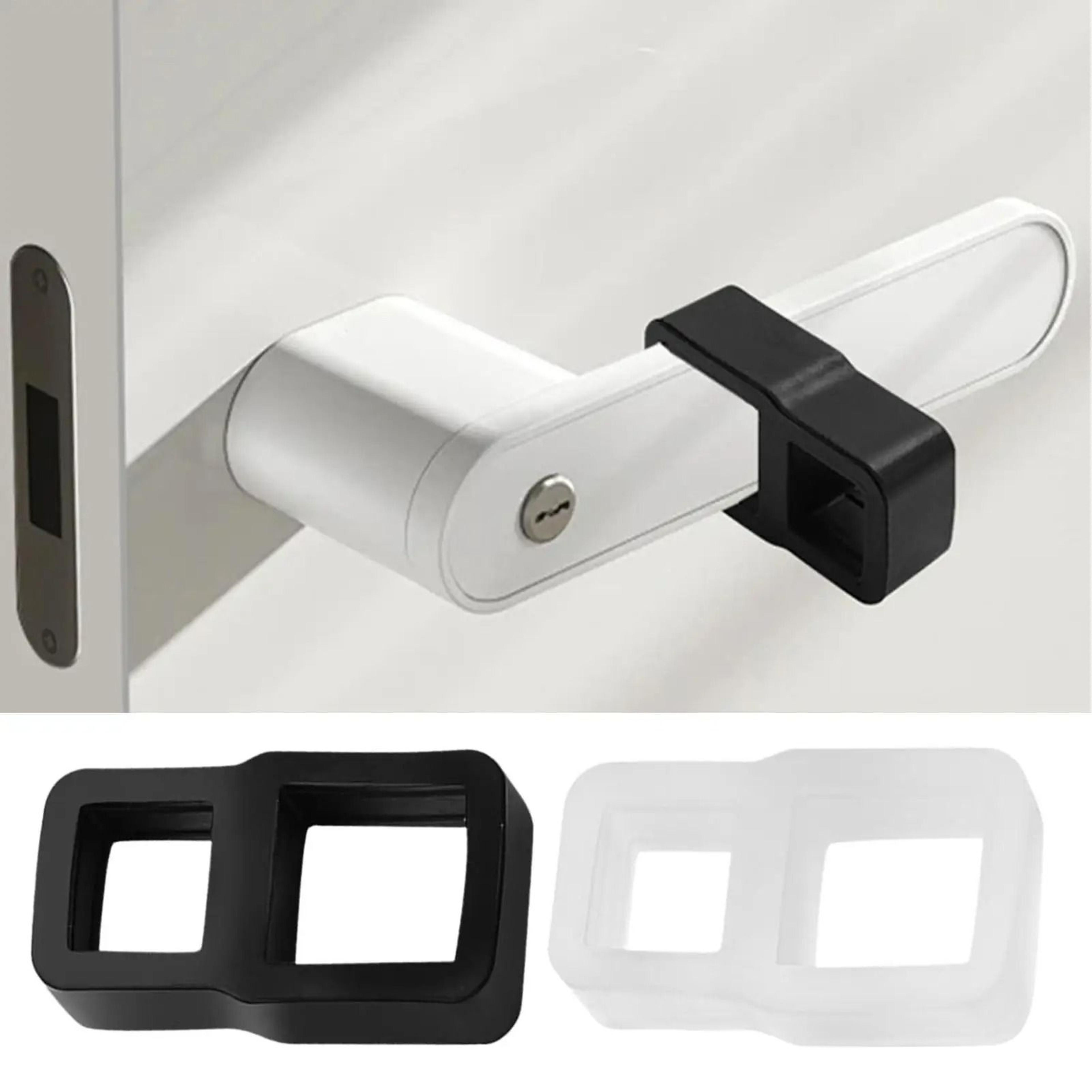 clear silicone door handle bumper and wall protector