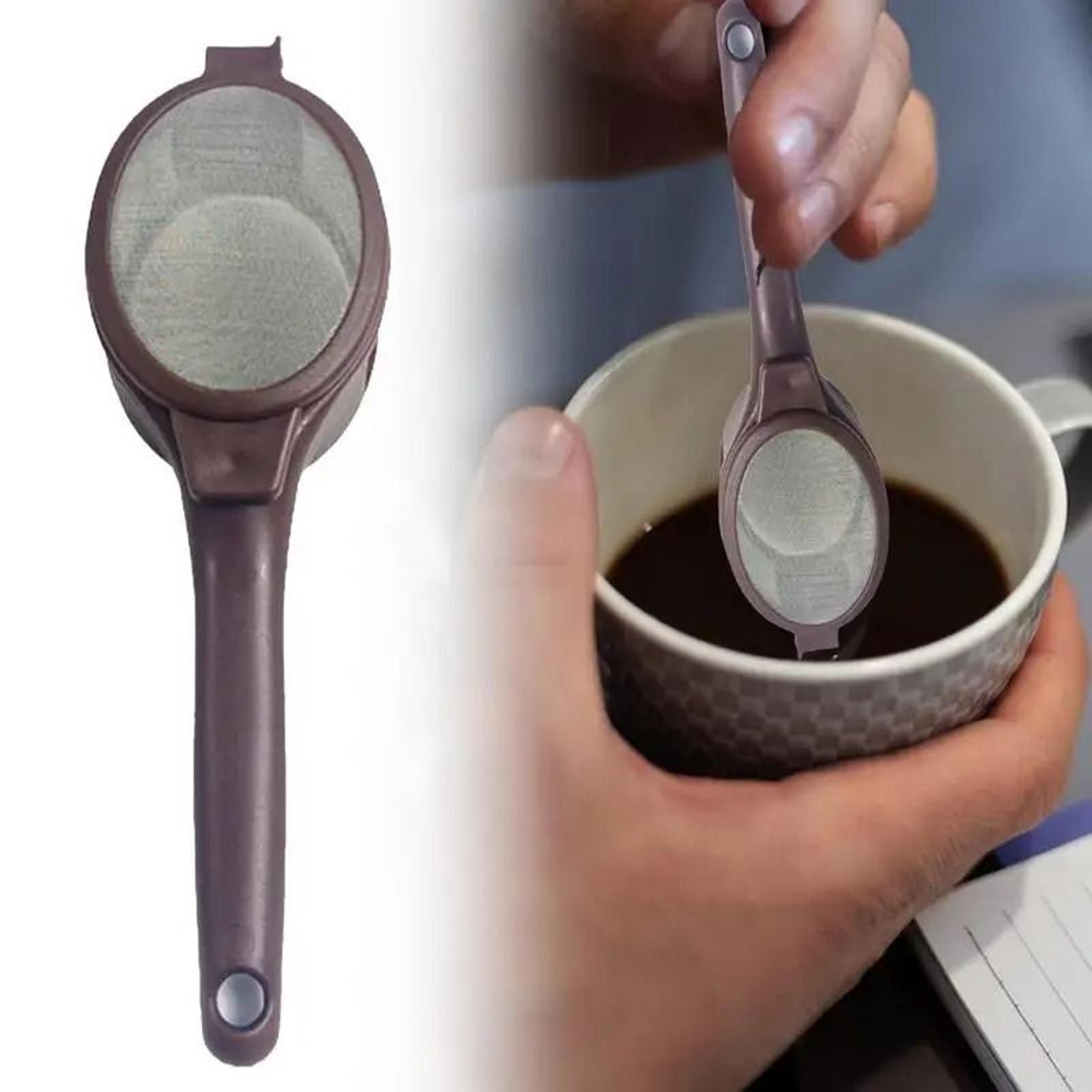 reusable coffee and tea infuser filter spoon