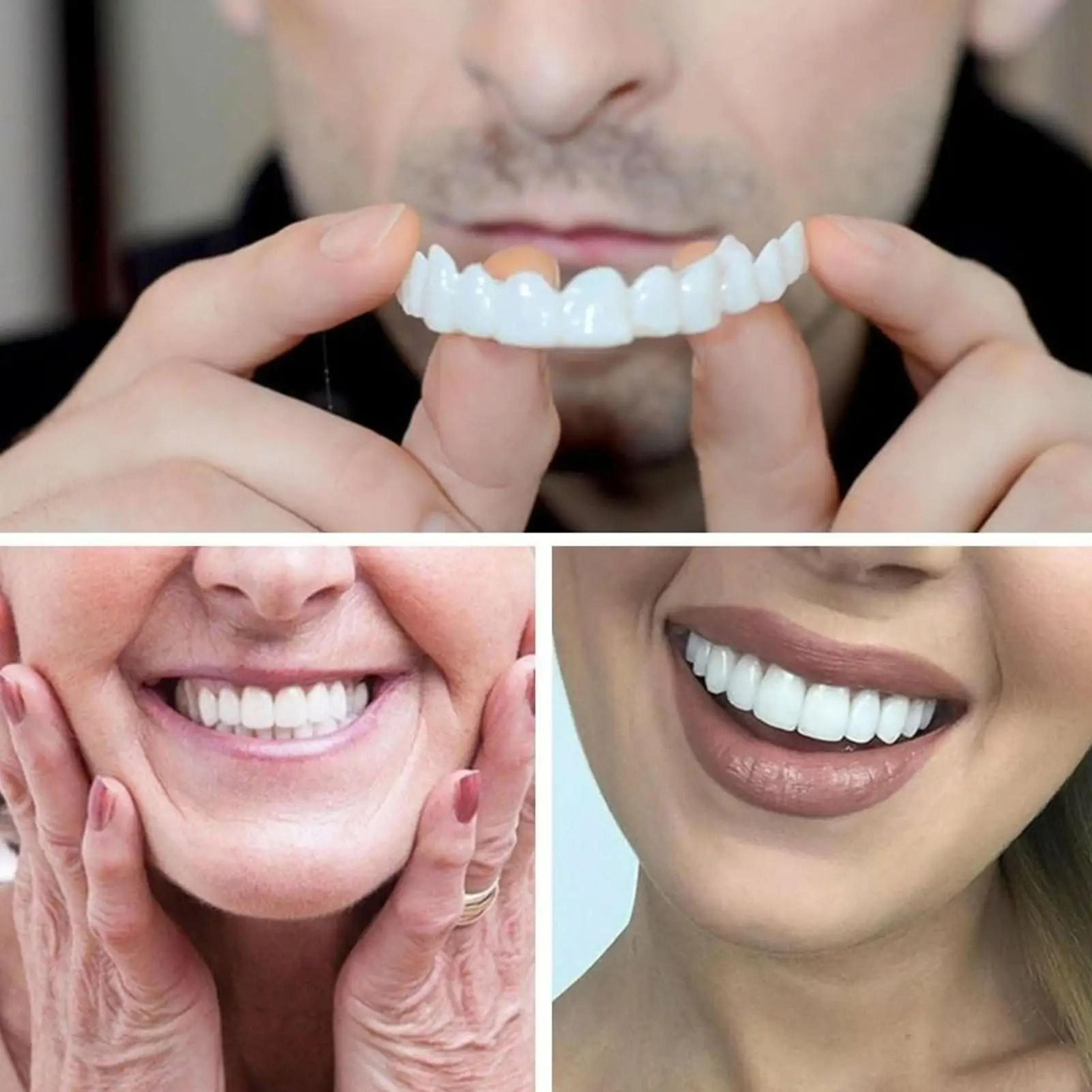 instant cosmetic teeth veneers kit