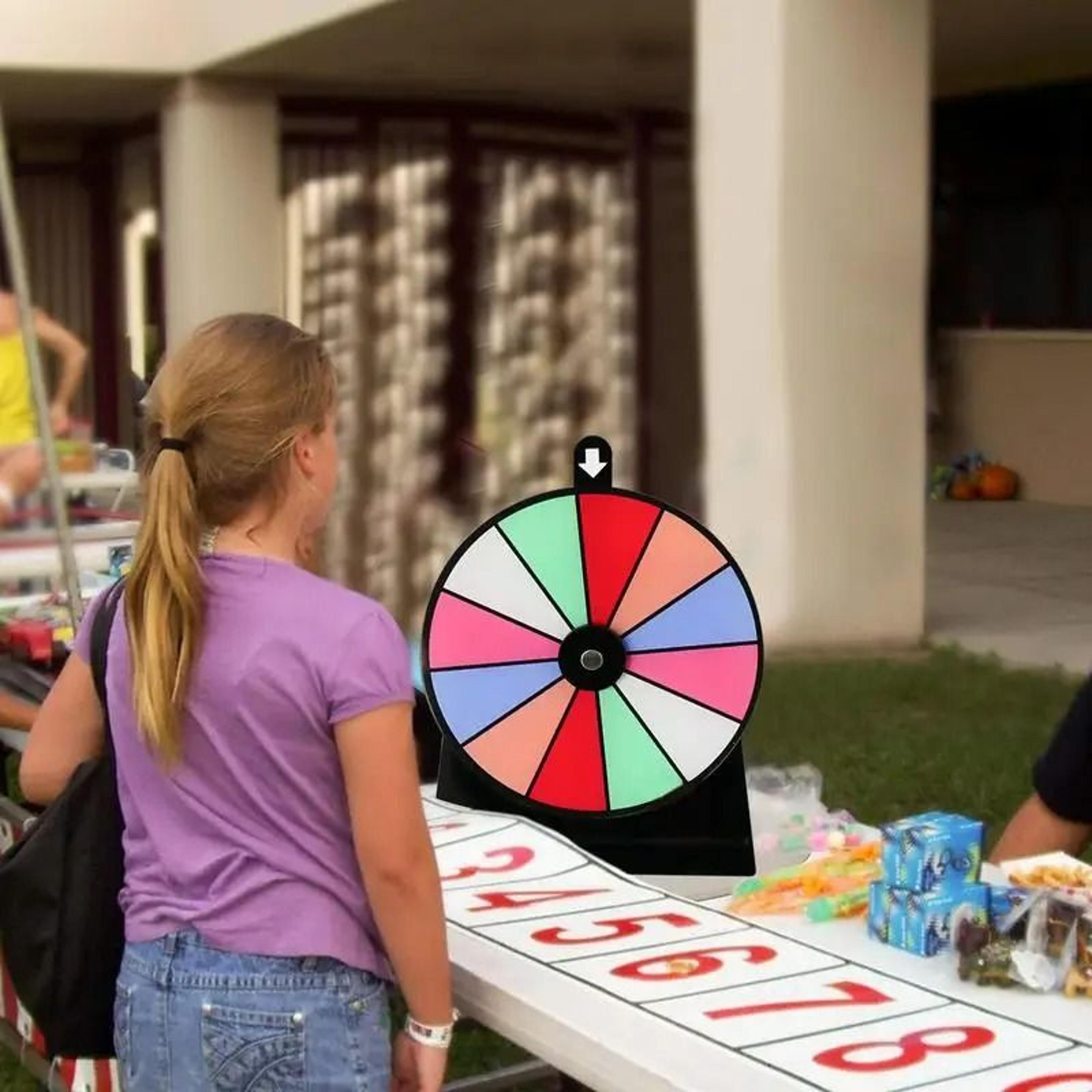 tabletop dry erase prize wheel spinner