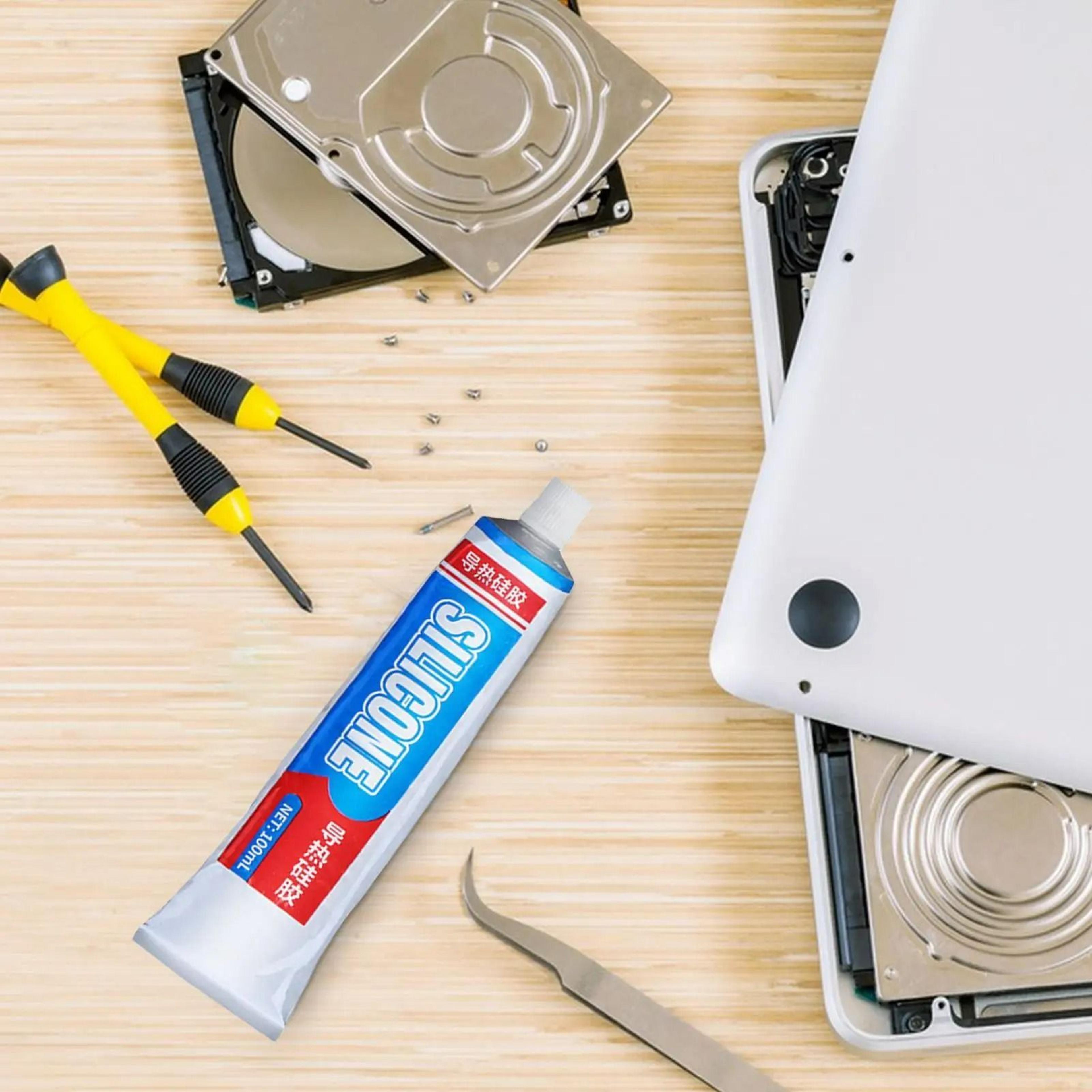 high-temp thermal conductive silicone glue adhesive