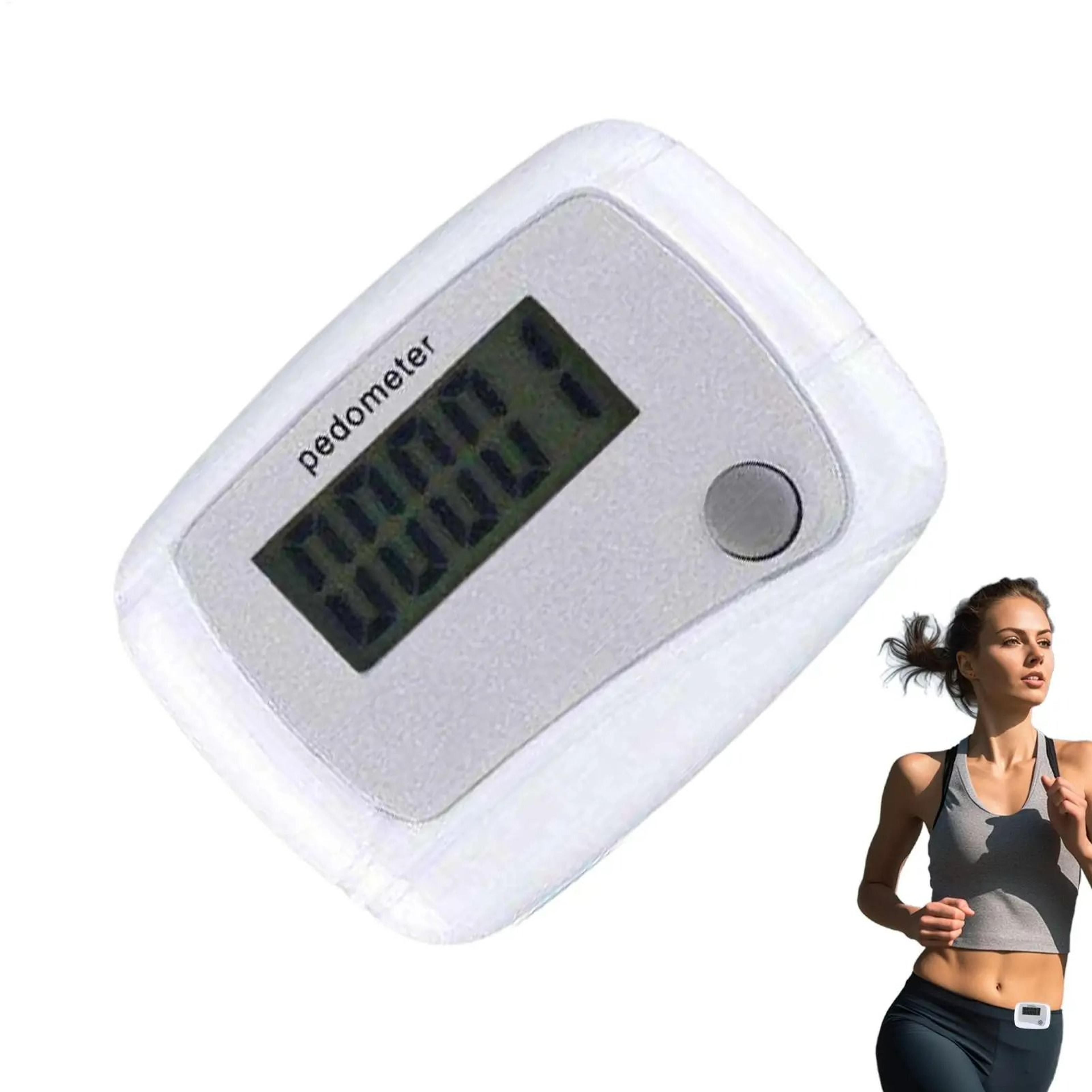 portable lcd digital walking pedometer