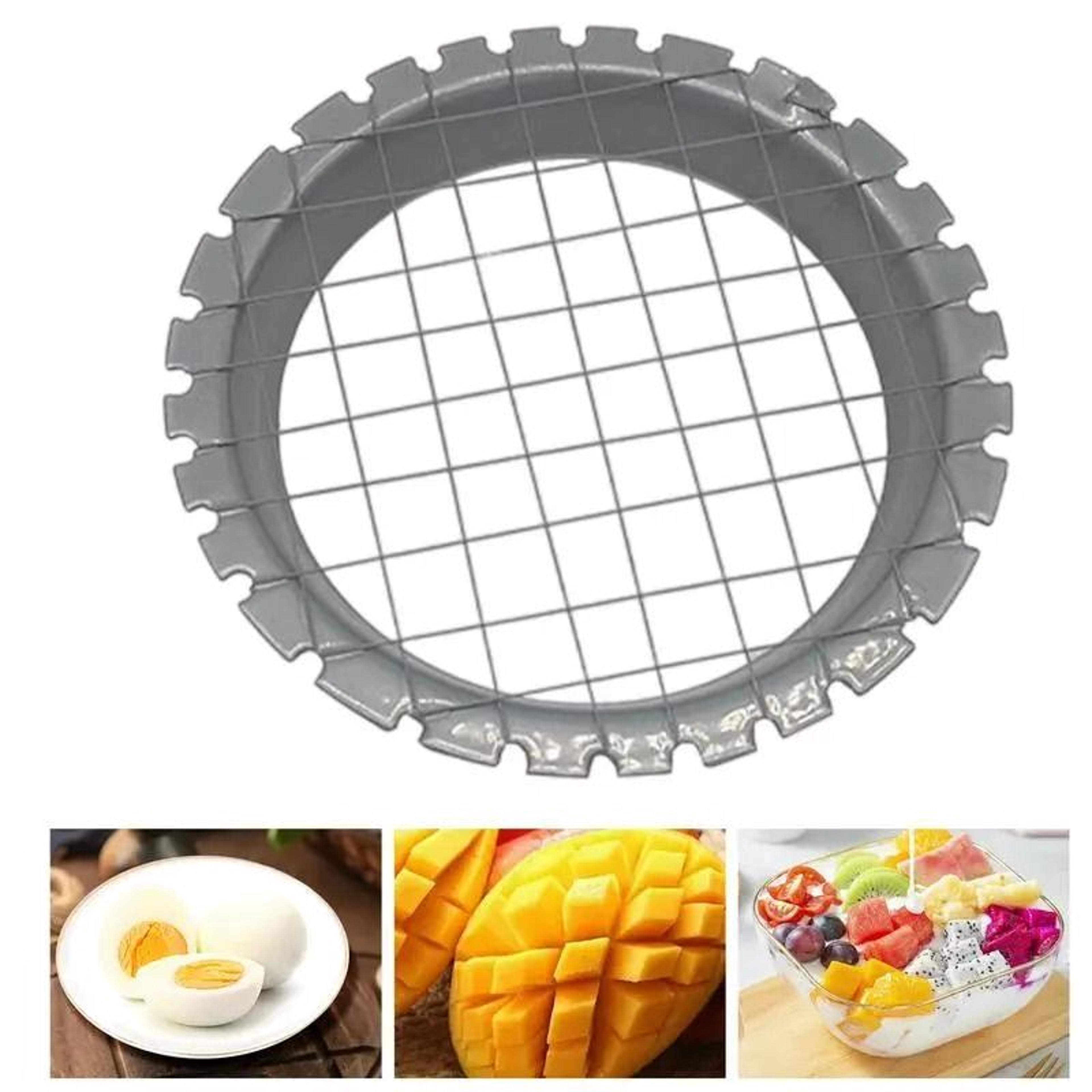 stainless steel egg and dicing slicer
