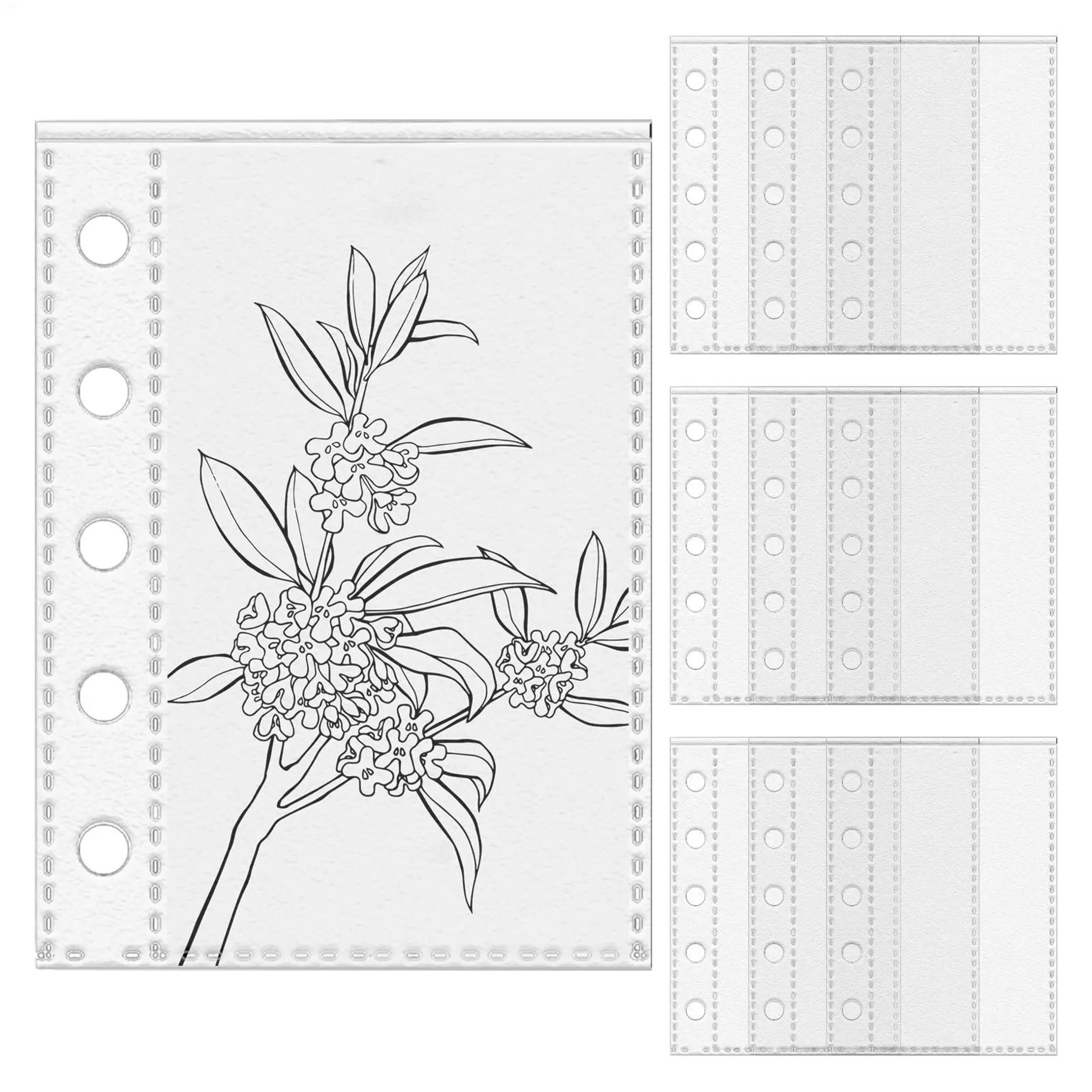 clear m5 5-ring photocard binder pocket sleeves (10 pieces)