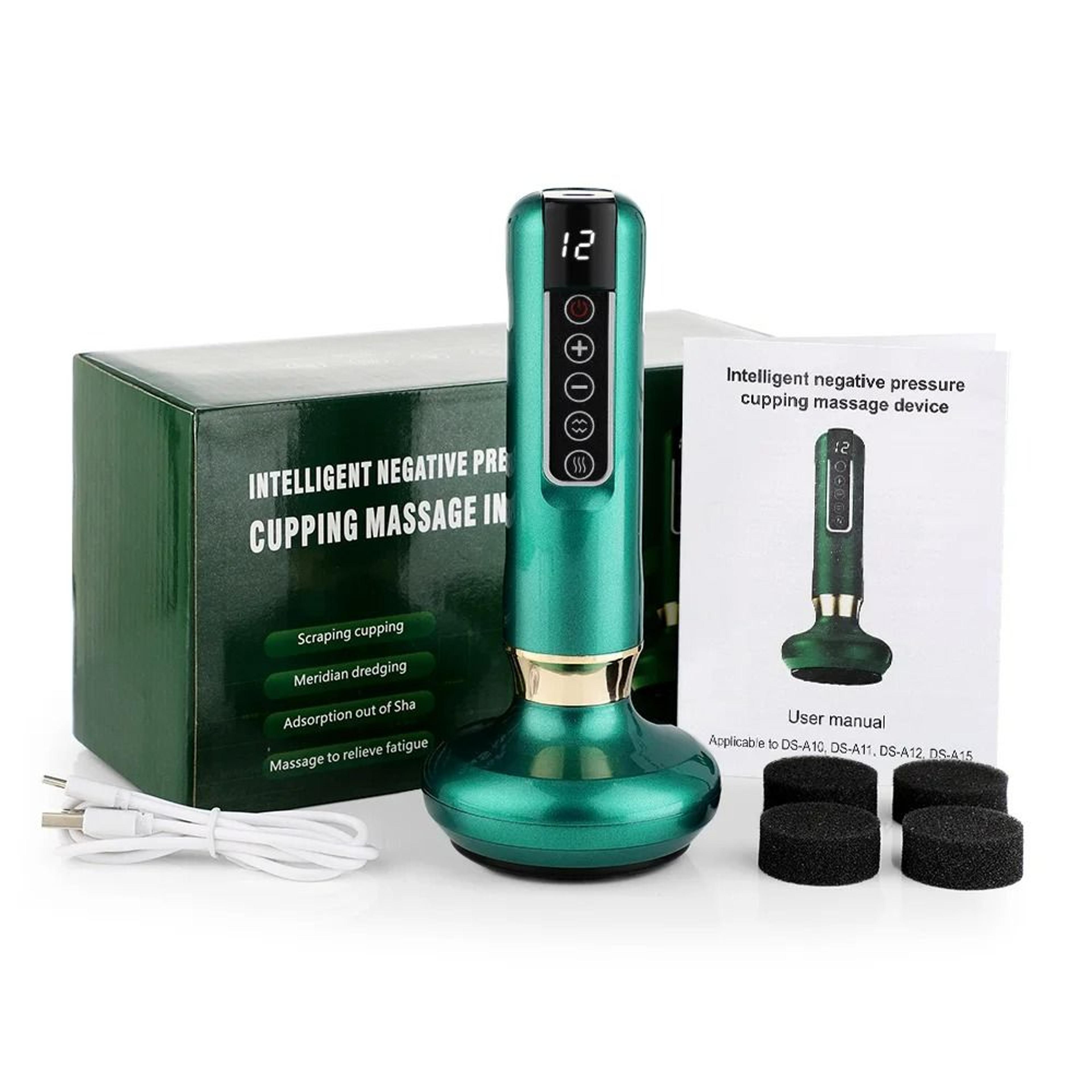 intelligent electric suction cupping massager set