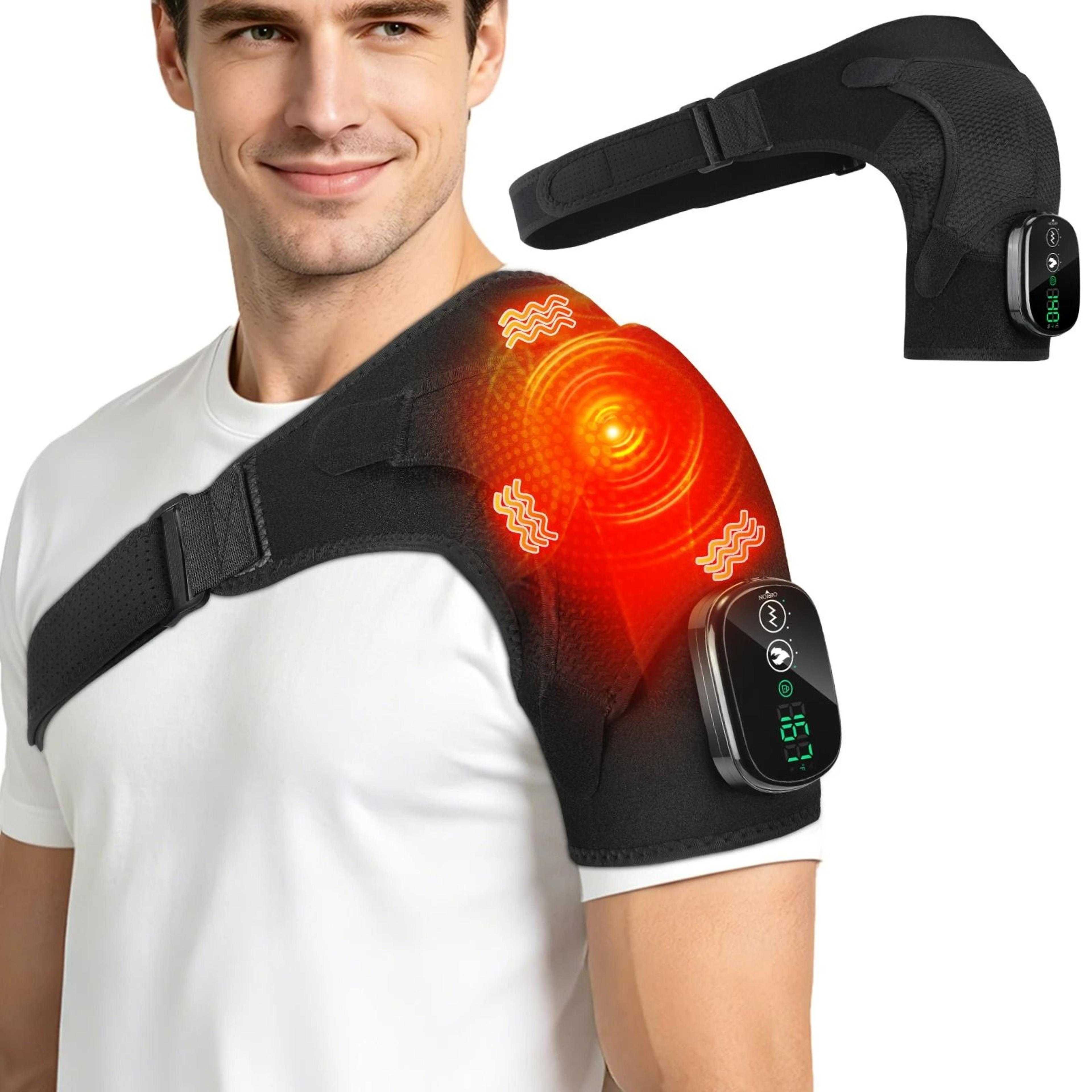 2-in-1 heated joint massager & thermal support brace