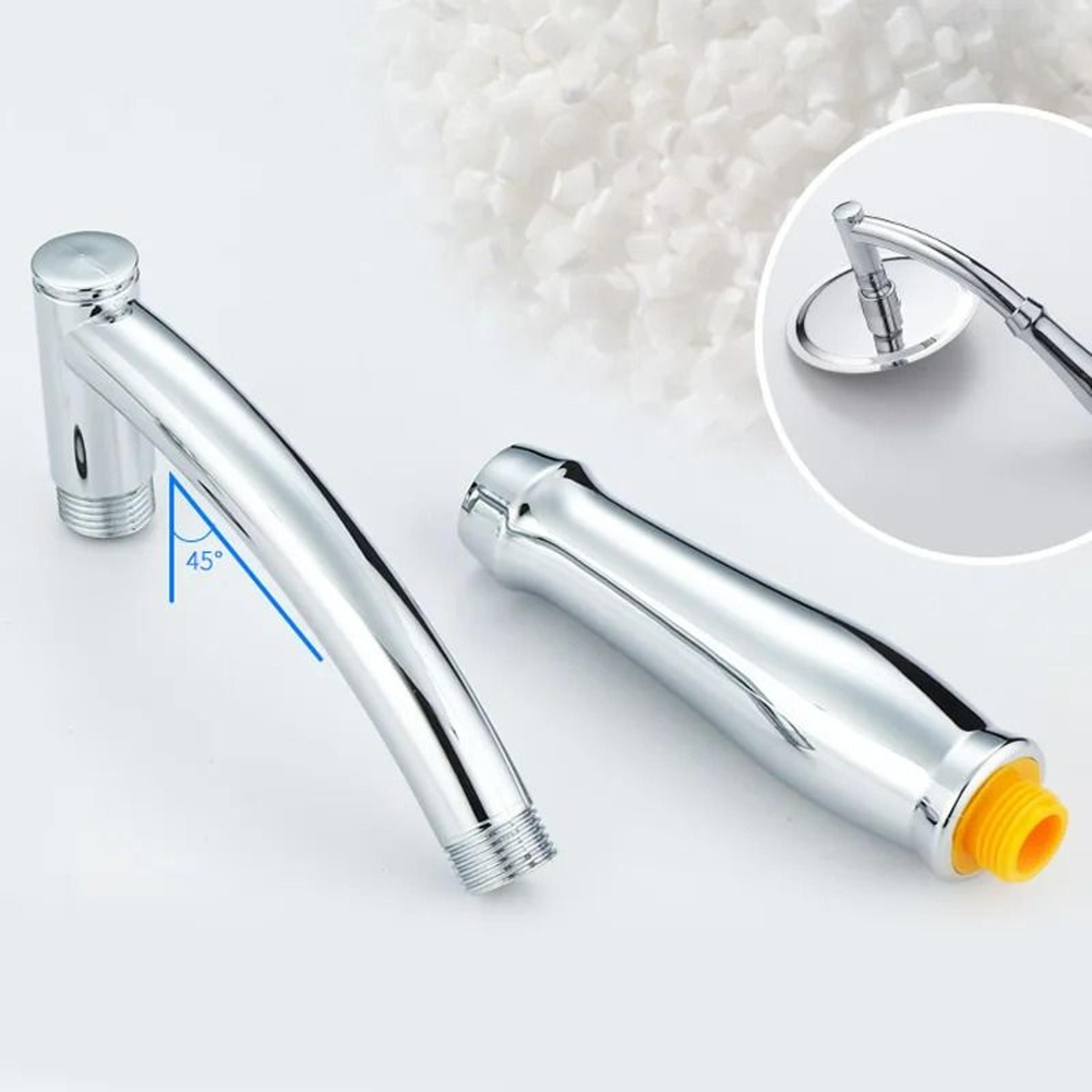 stainless steel adjustable shower head extension arm