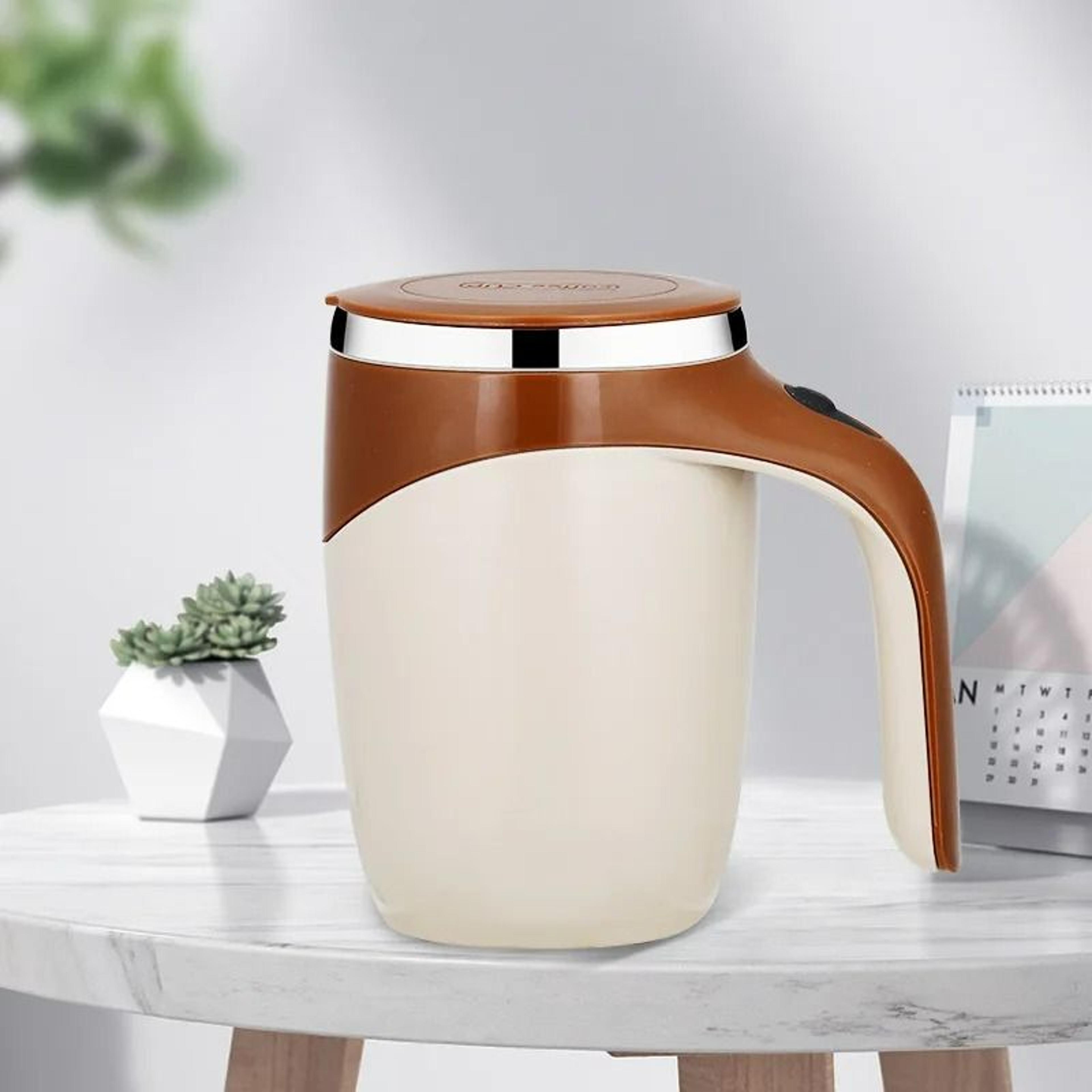 rechargeable automatic magnetic stirring coffee mug