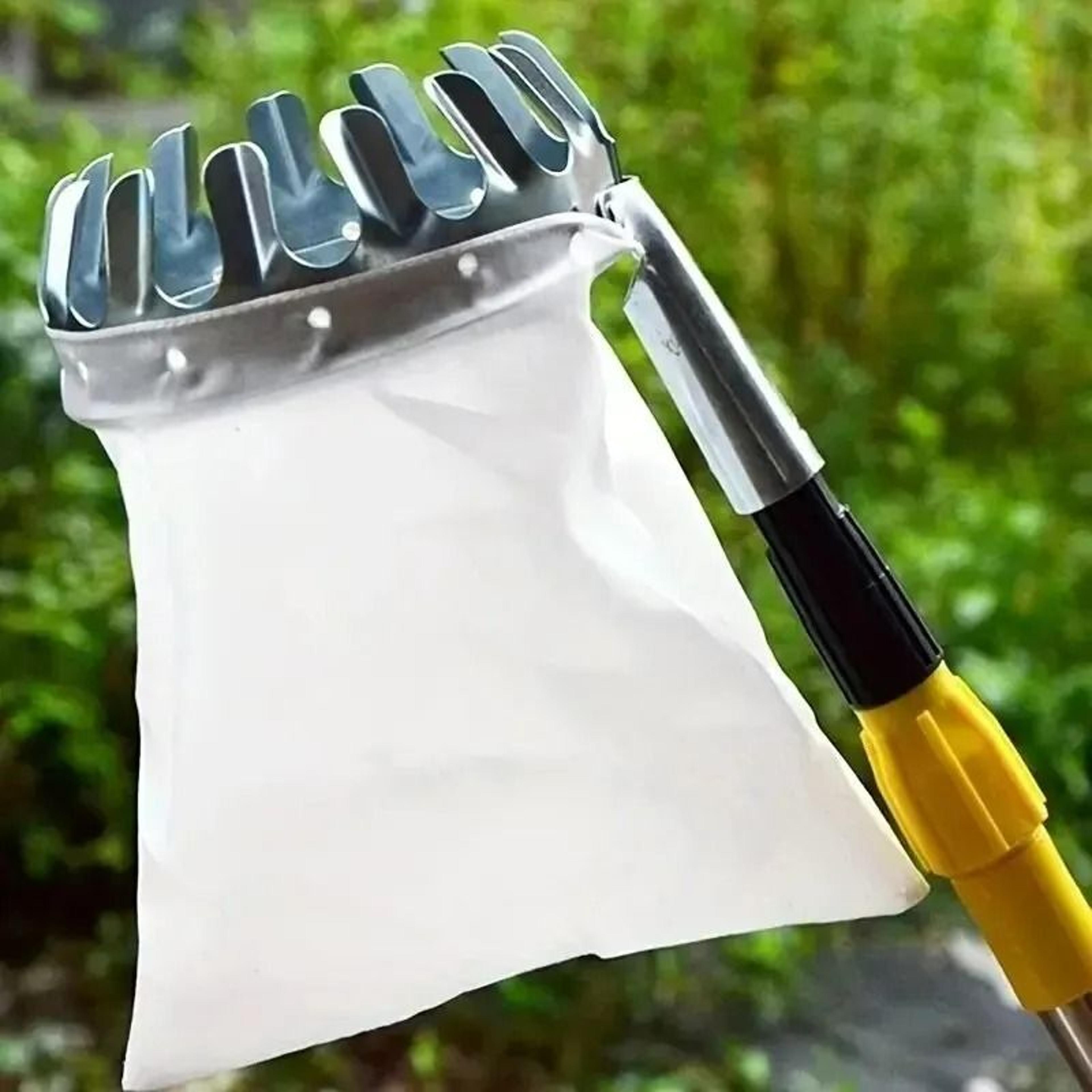 metal fruit picker basket head & tree harvester attachment