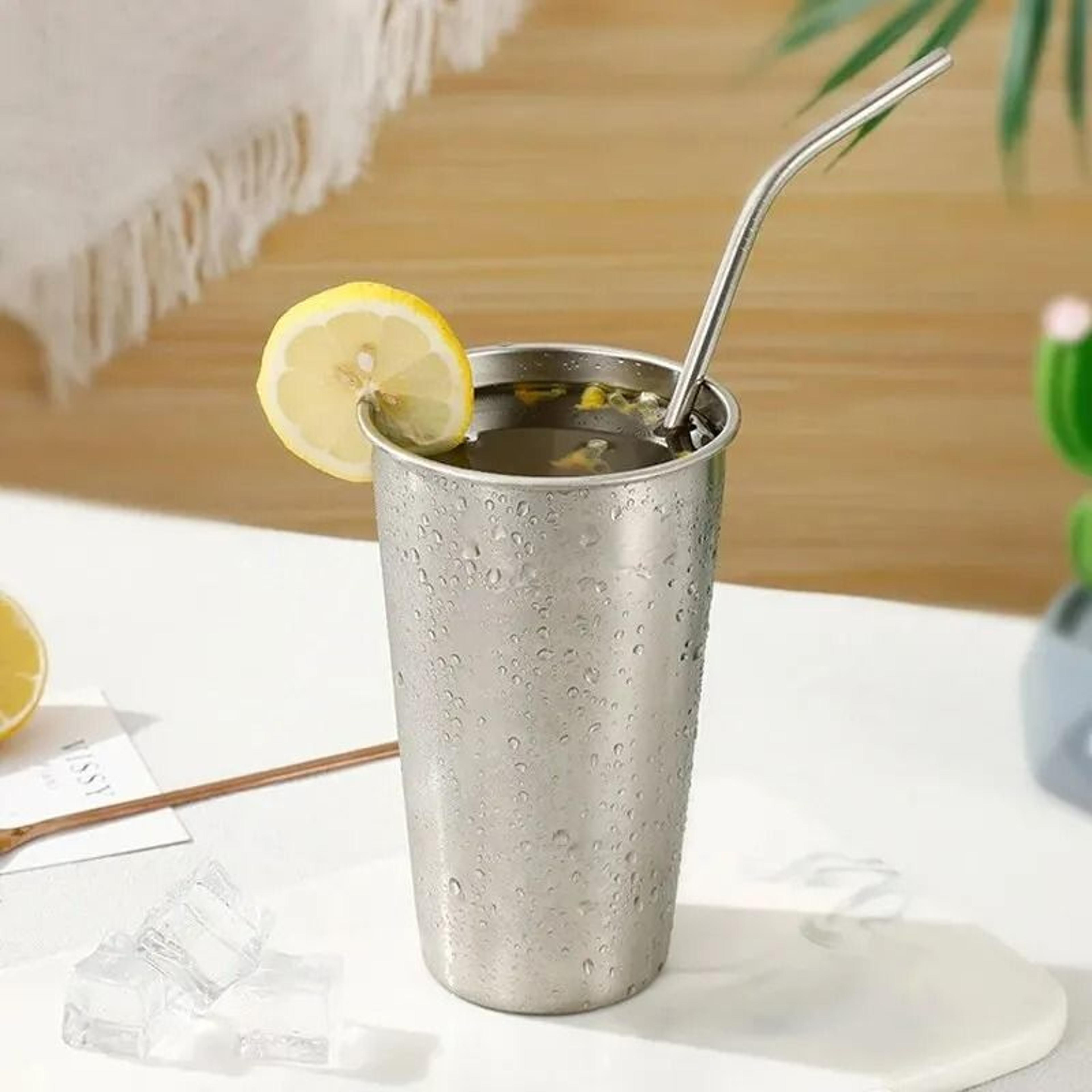 single-layer outdoor stainless steel camping & drinking cup