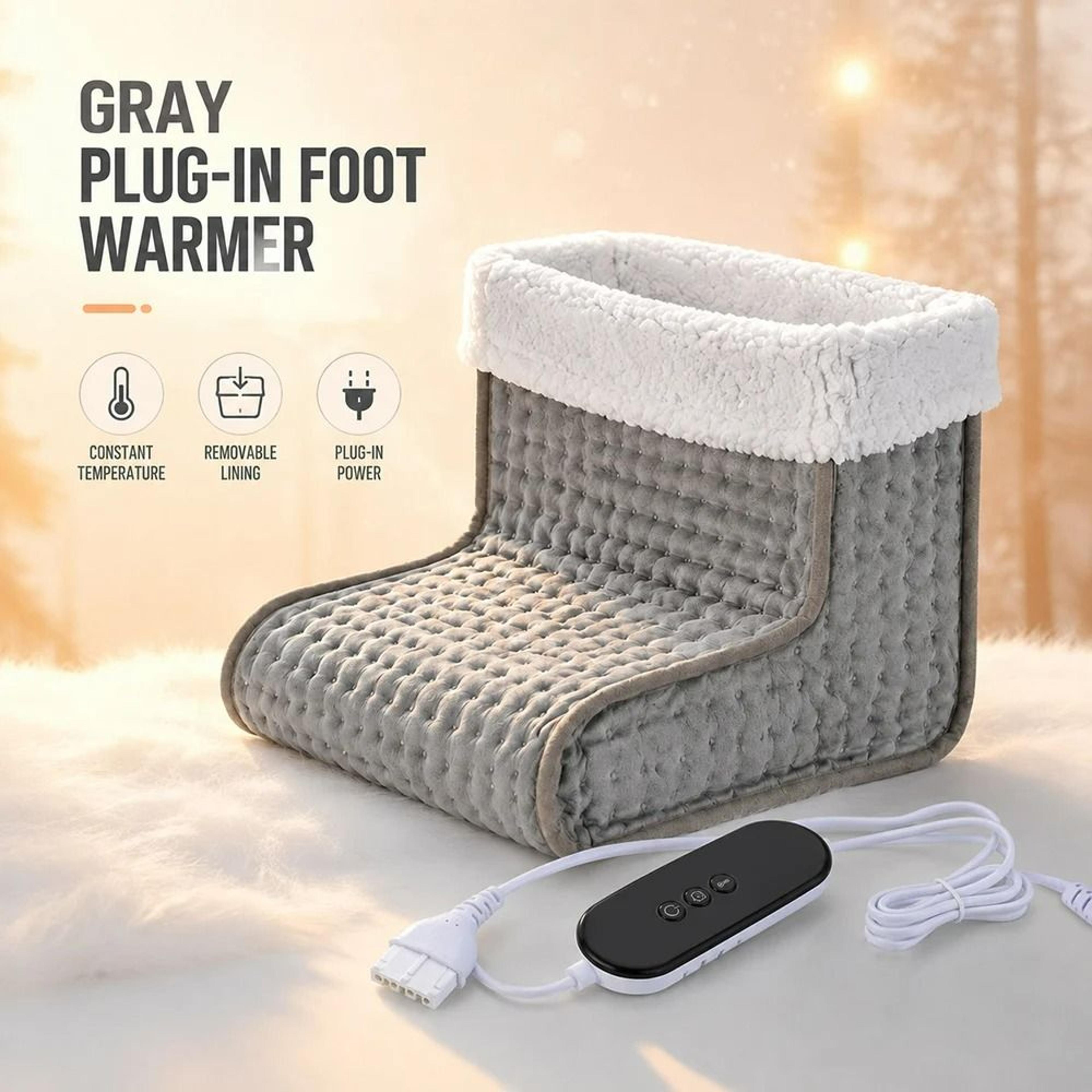 winter electric heating foot warmer pad