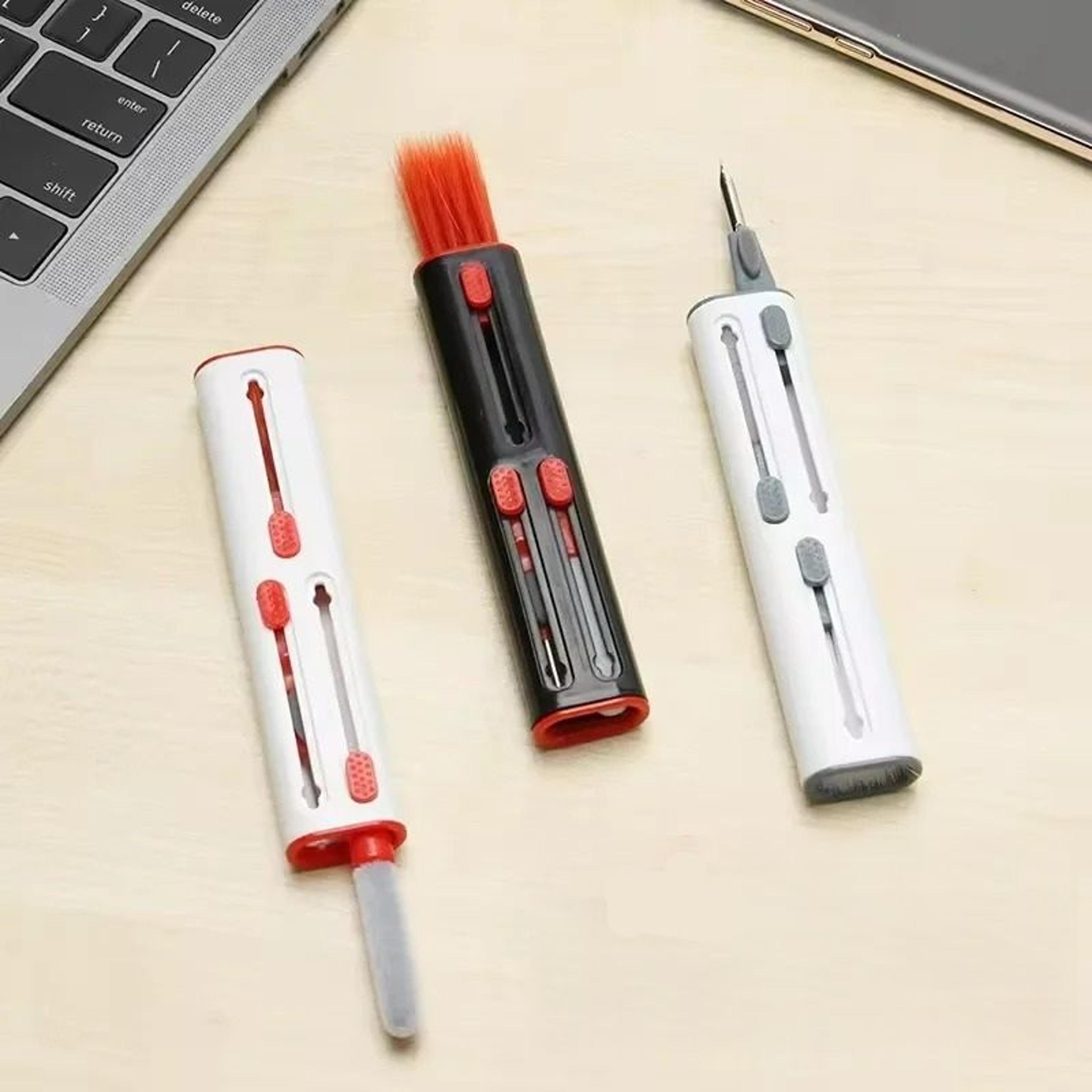 multi-function 7-in-1 earbud & electronics cleaning pen kit