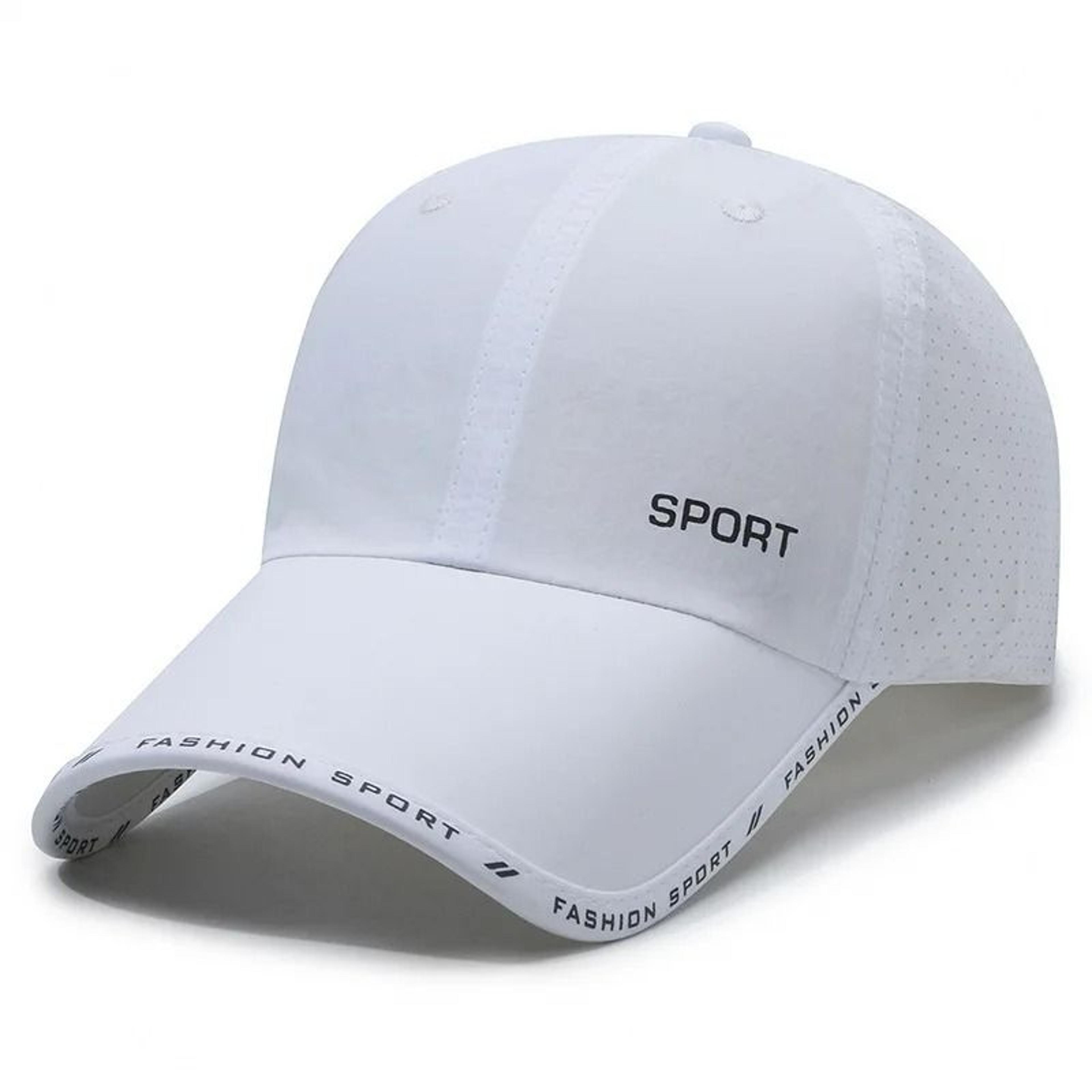 unisex solid quick-dry performance sports trucker hat