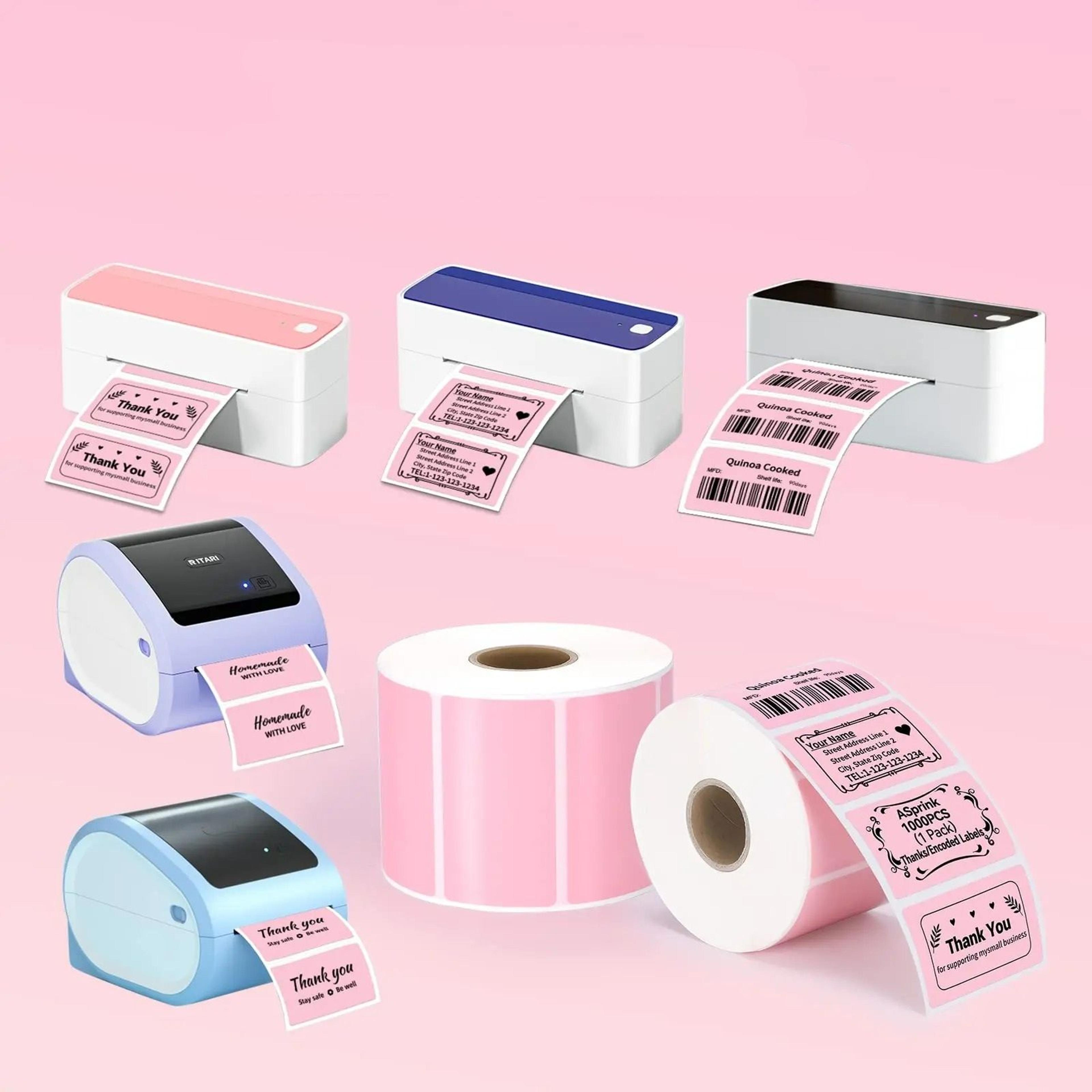 direct thermal self-adhesive rectangular sticker labels
