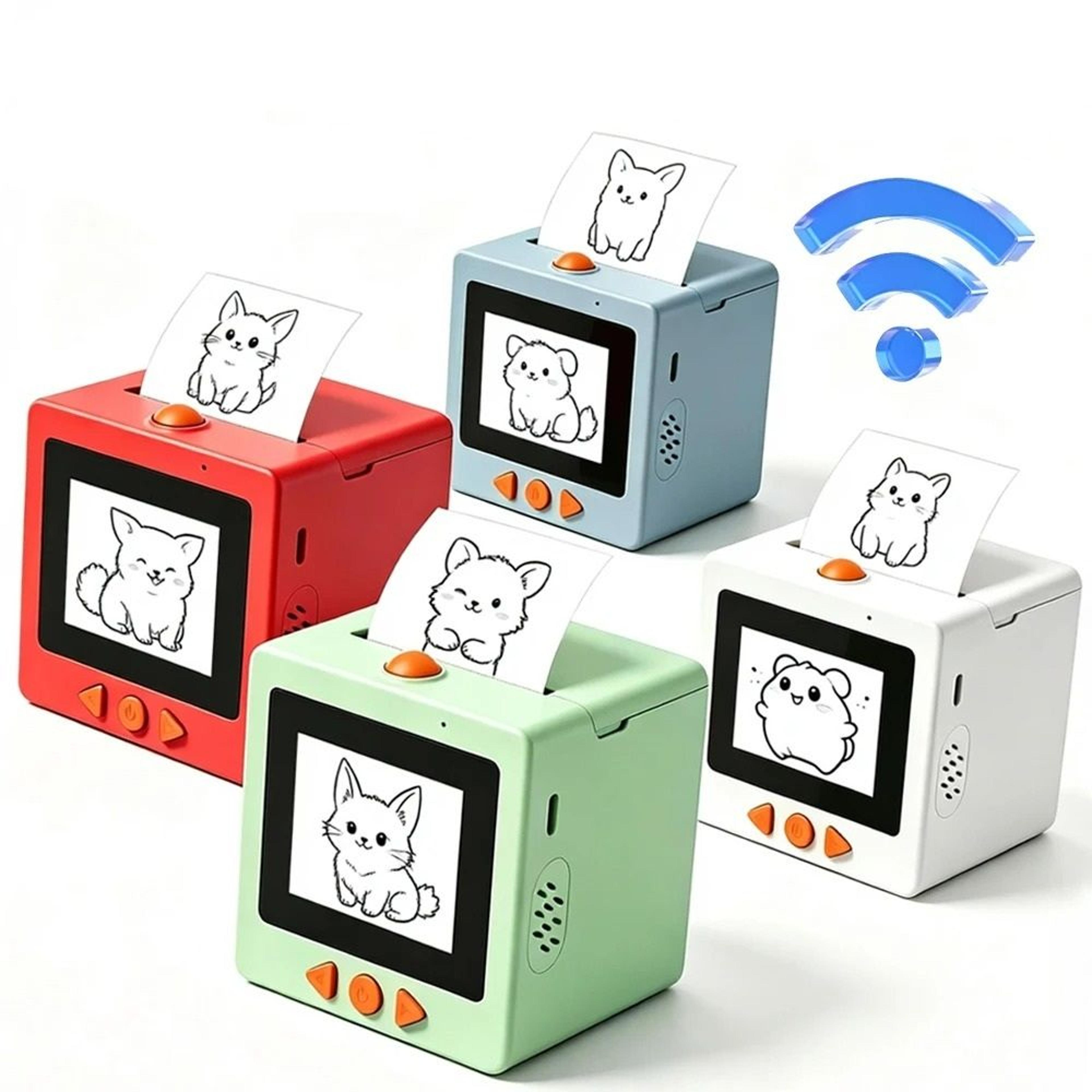 smart ai voice mini thermal pocket printer