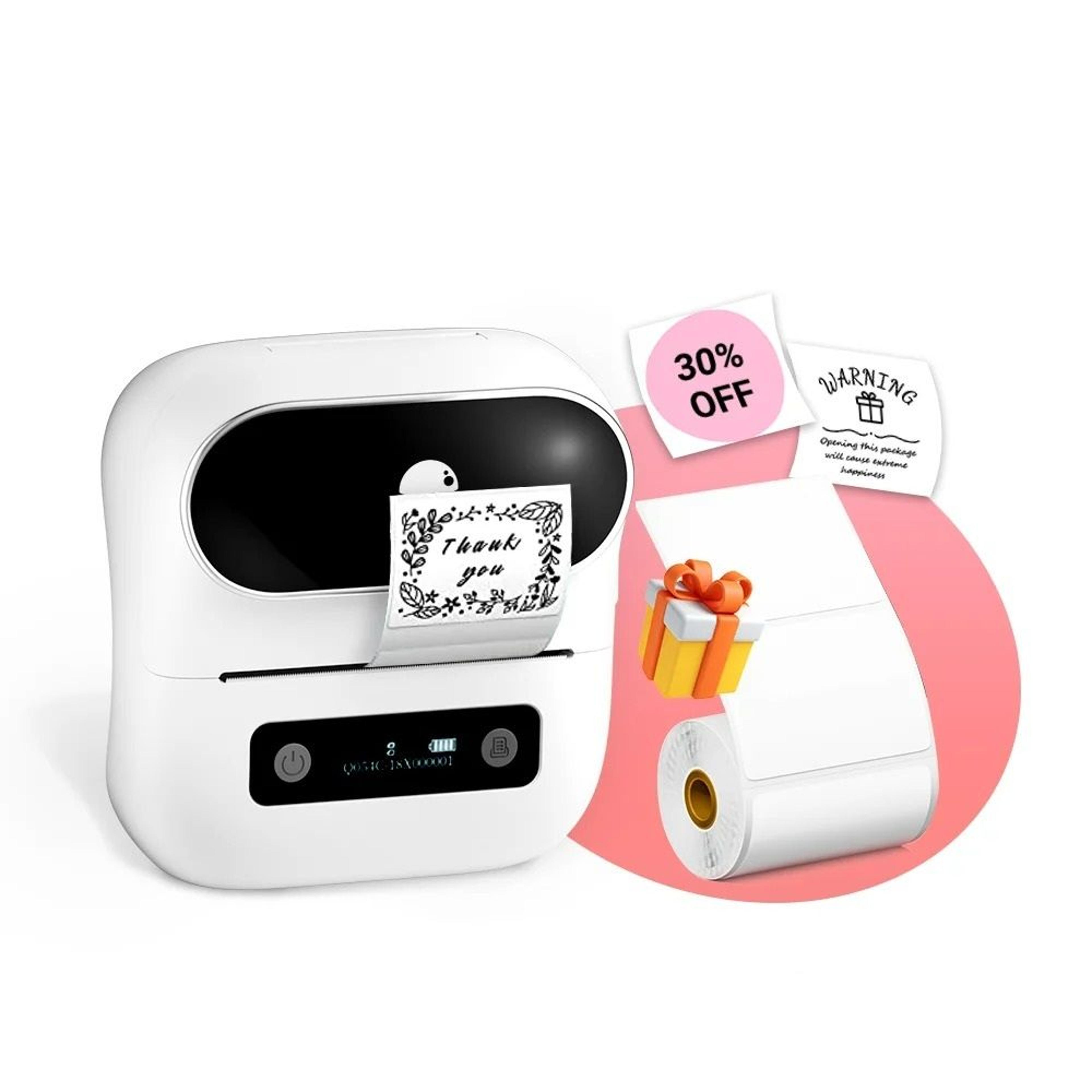 wireless wide-format thermal label printer
