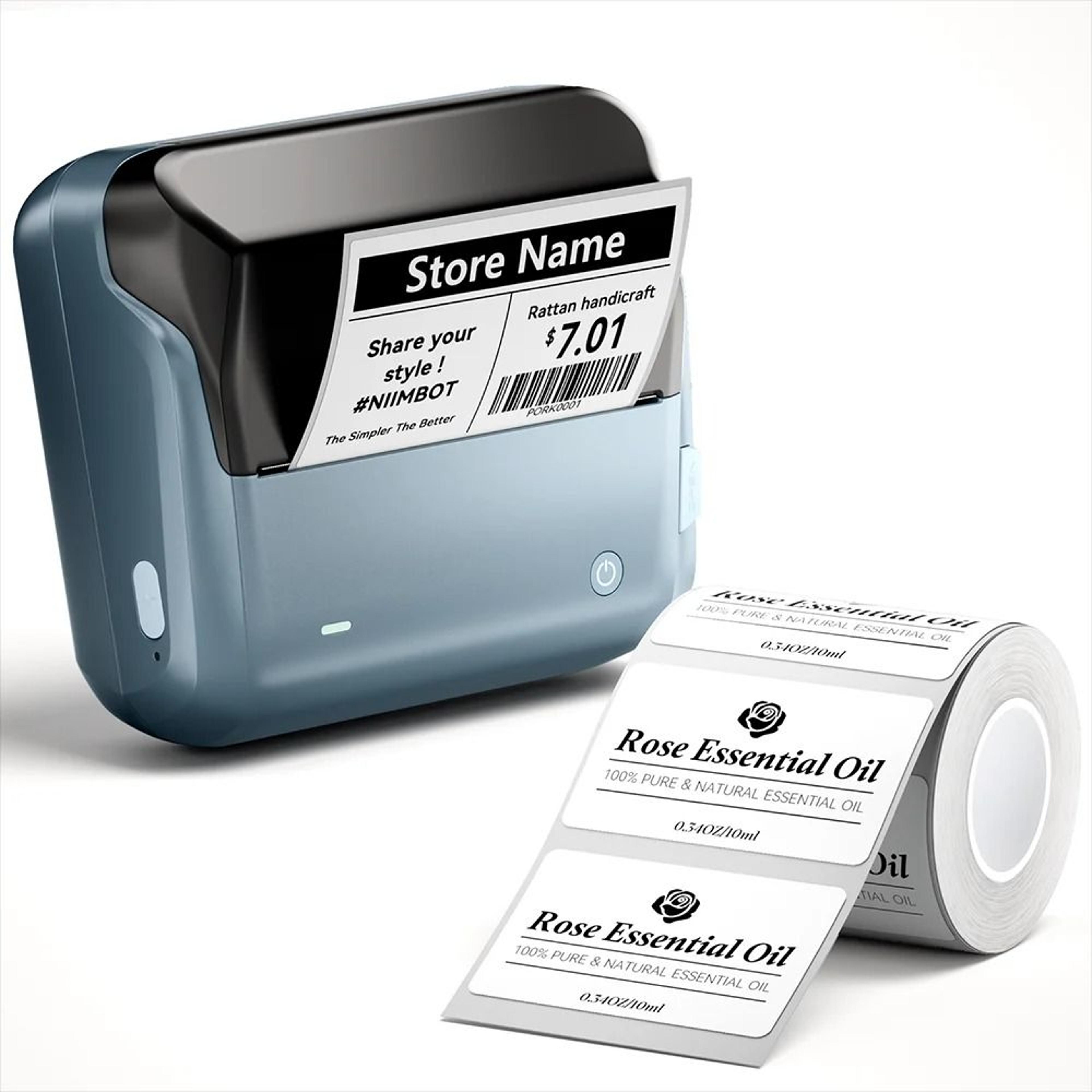 commercial large-format thermal shipping label printer