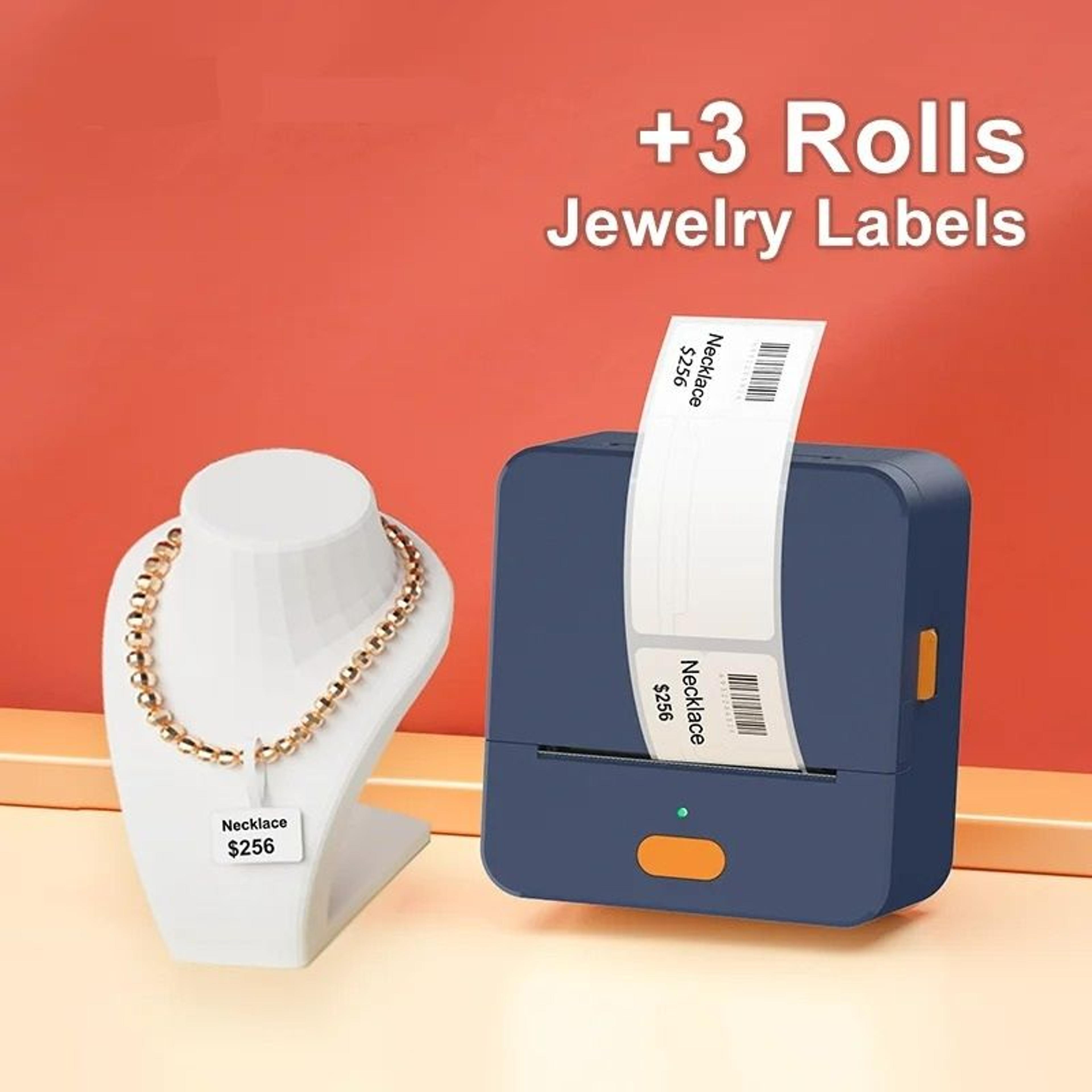 precision jewelry & optical wireless thermal label printer
