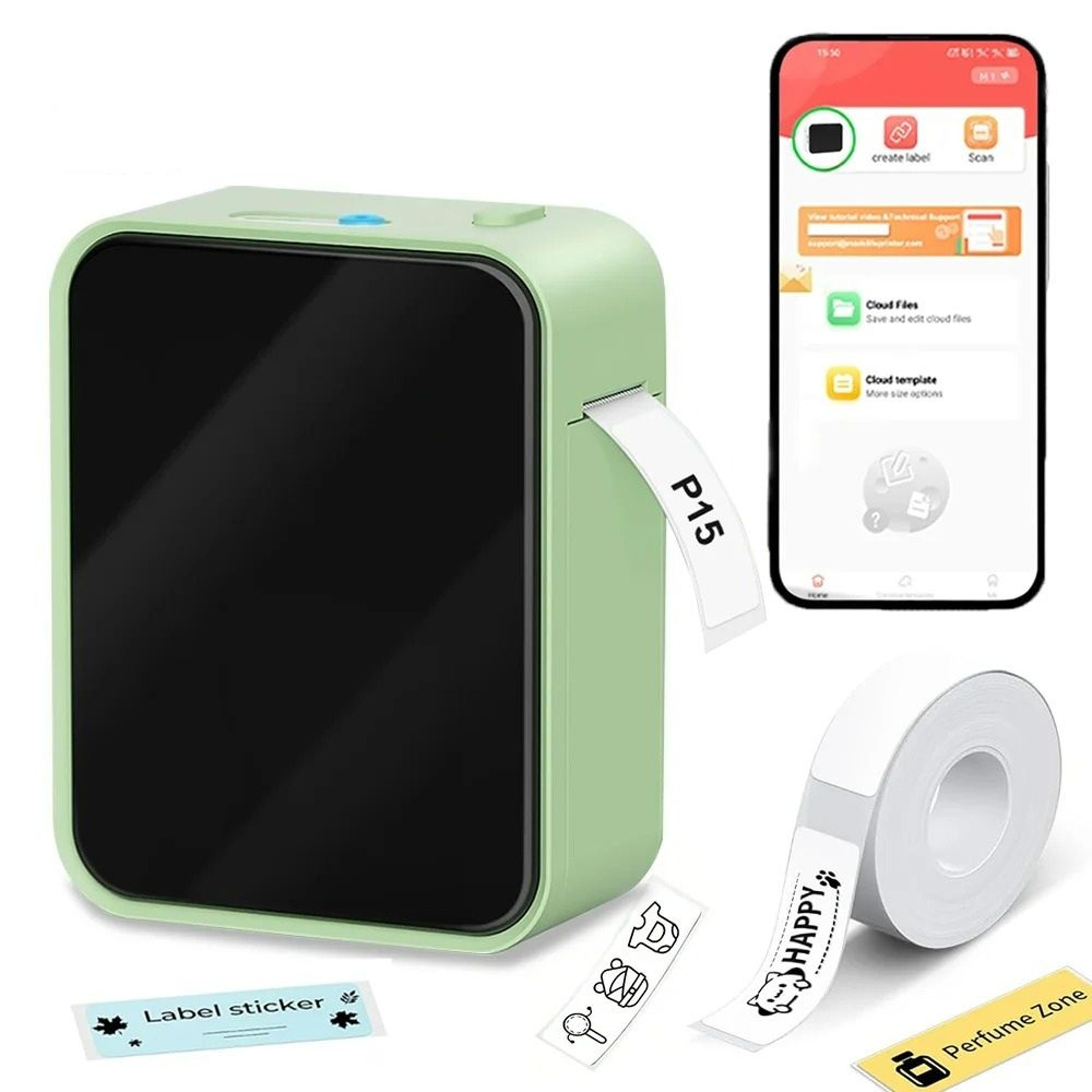 elite ultra-compact wireless thermal pocket label maker