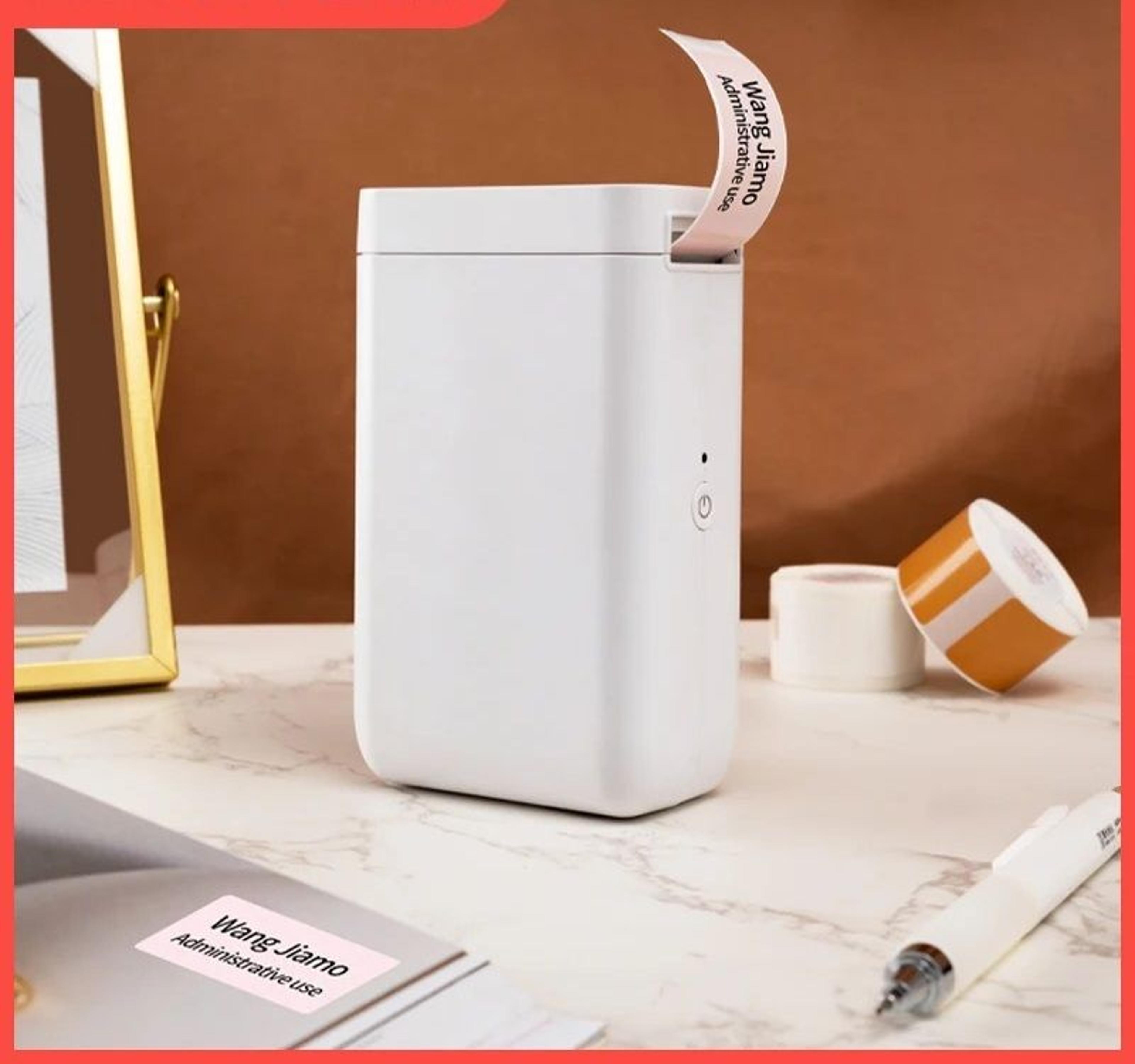 dual-width wireless thermal label maker