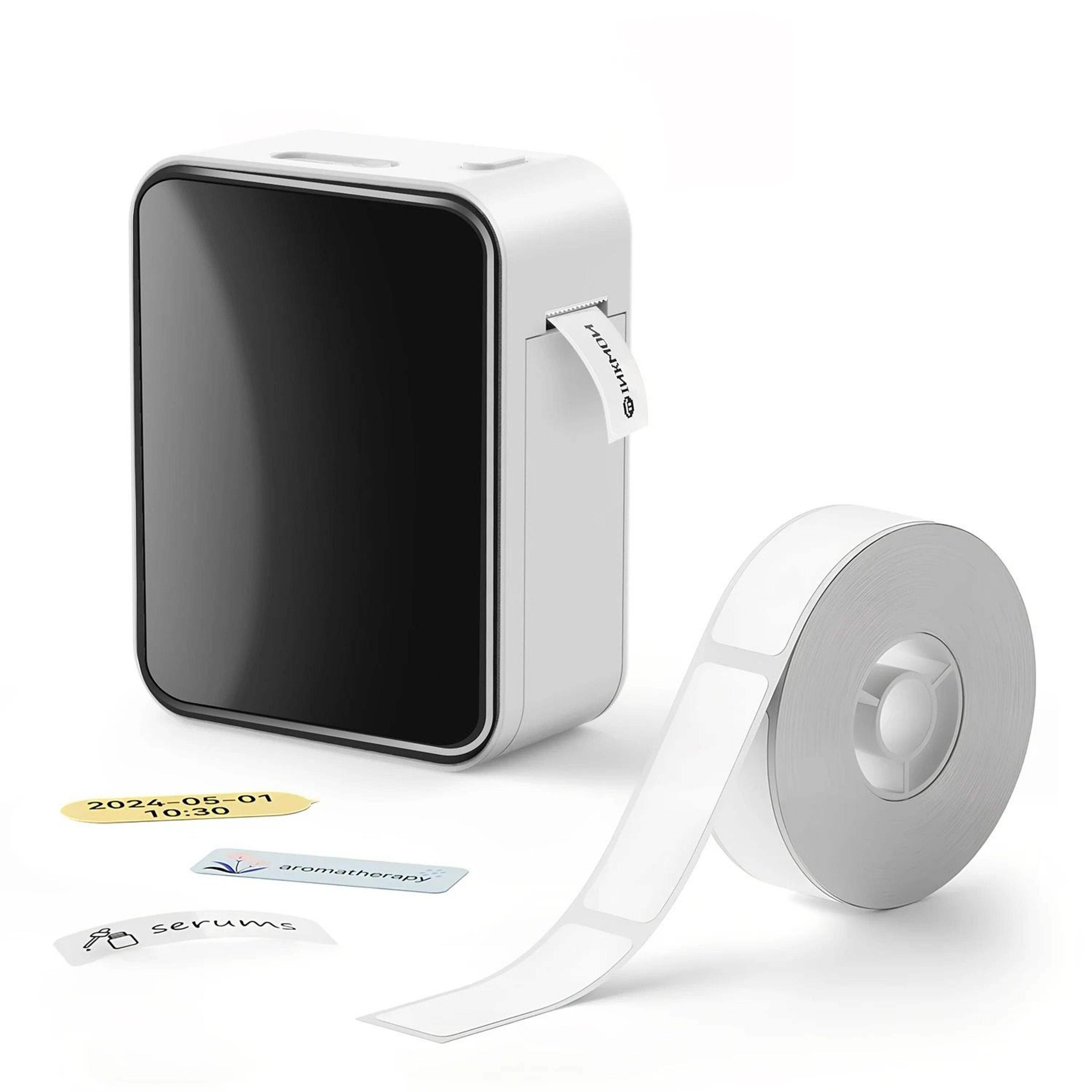 mini wireless bluetooth thermal label printer 203 dpi high-definition