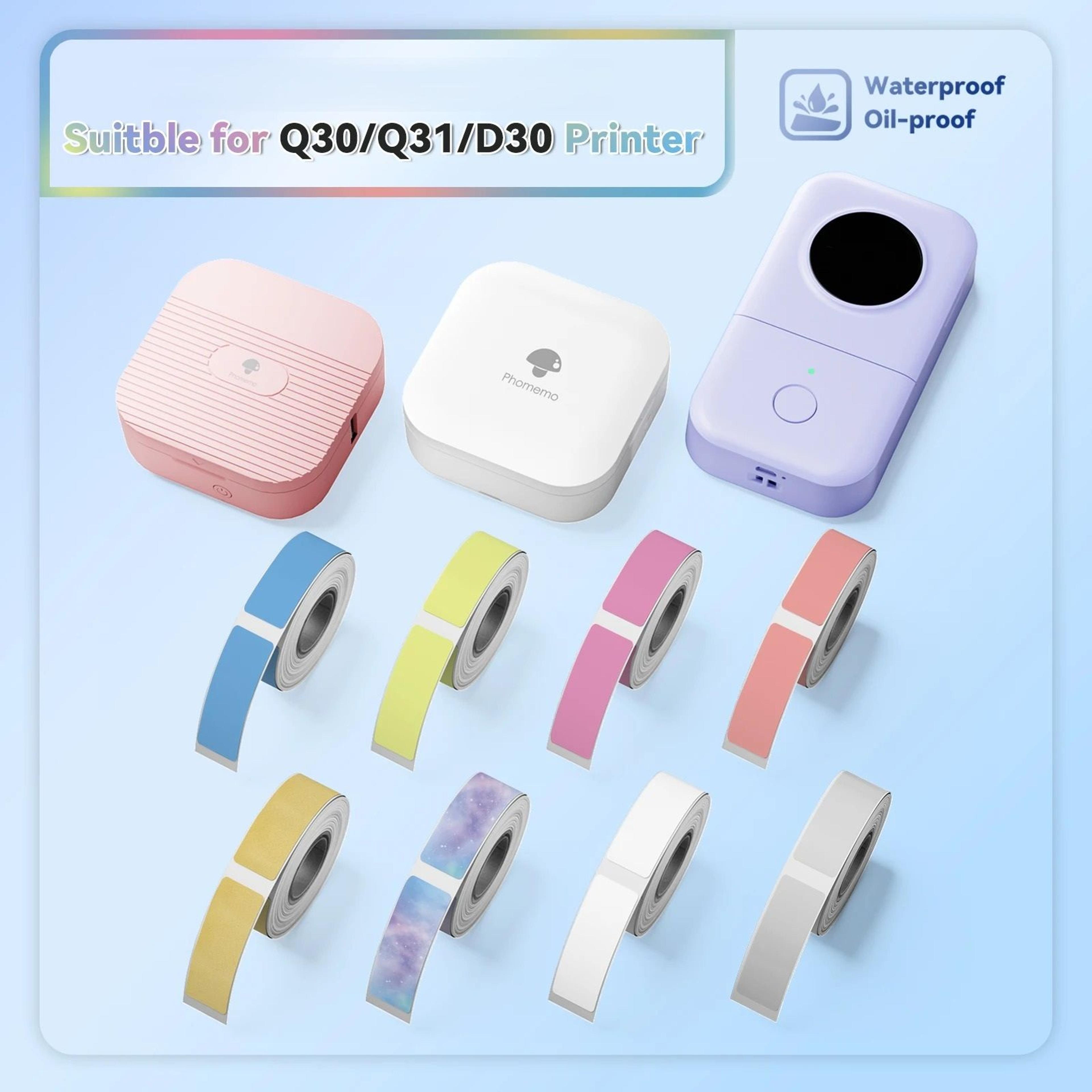 waterproof direct thermal label tape rolls (3 rolls pack)
