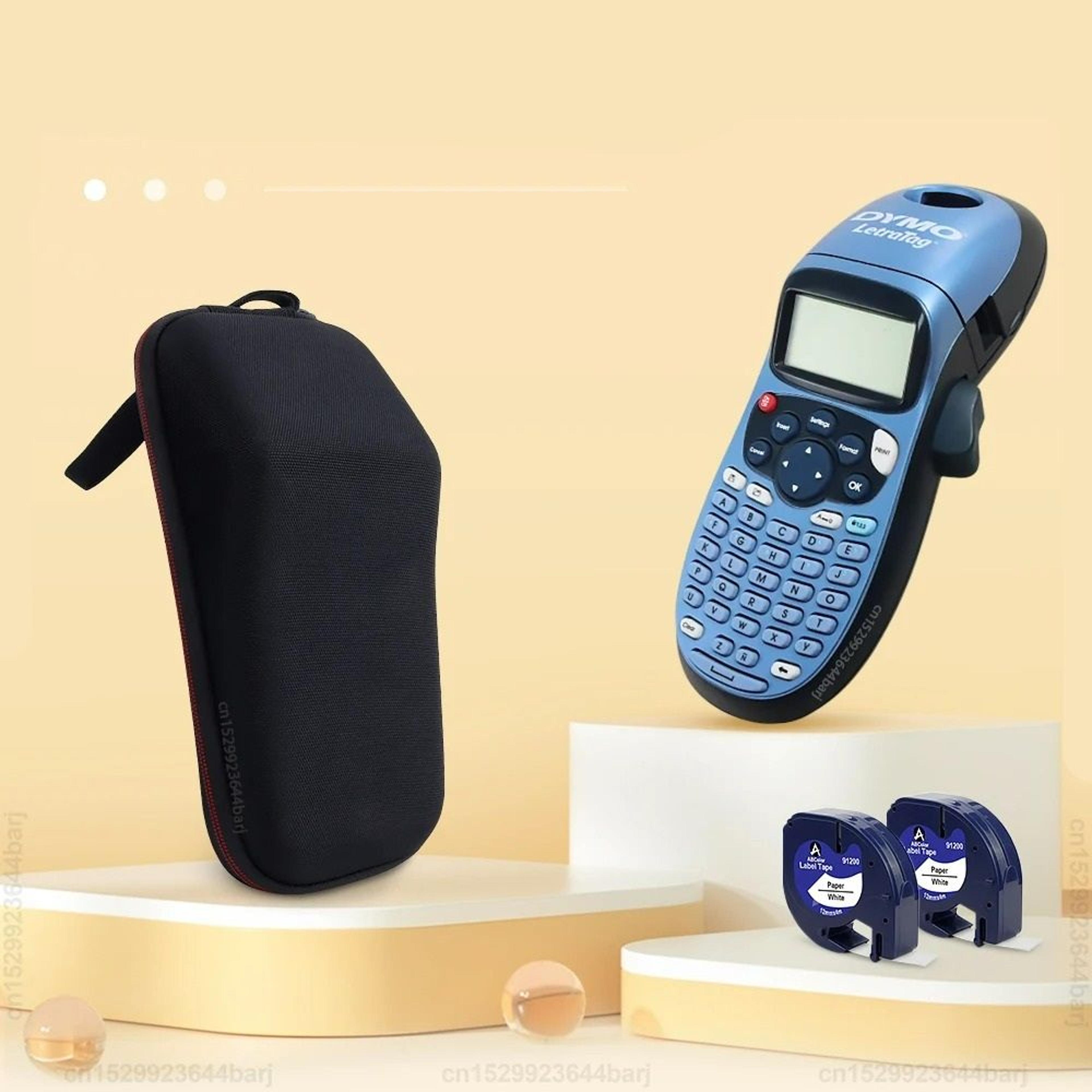 portable handheld thermal transfer label maker & tape set