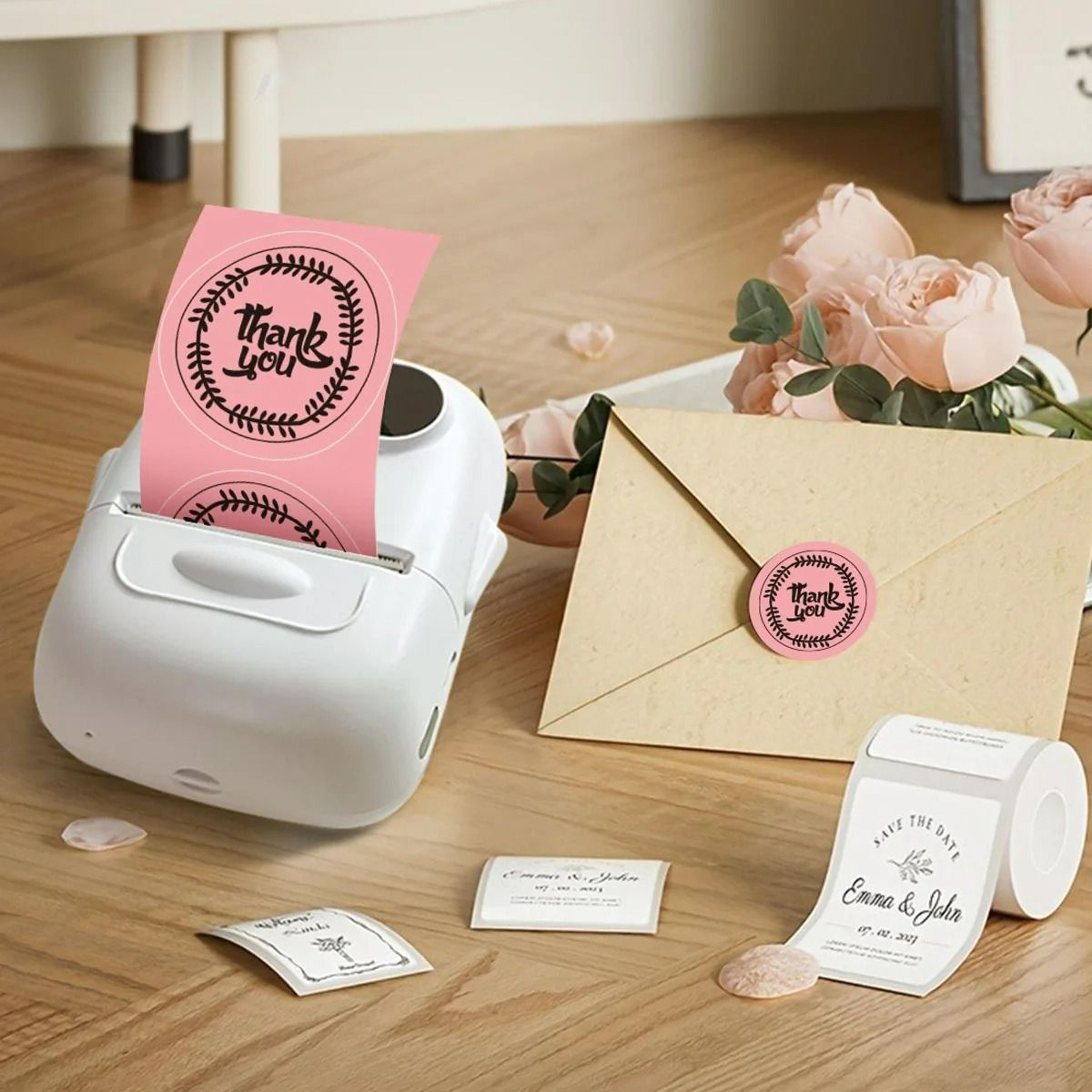 medium-format 2-inch wireless bluetooth thermal label printer
