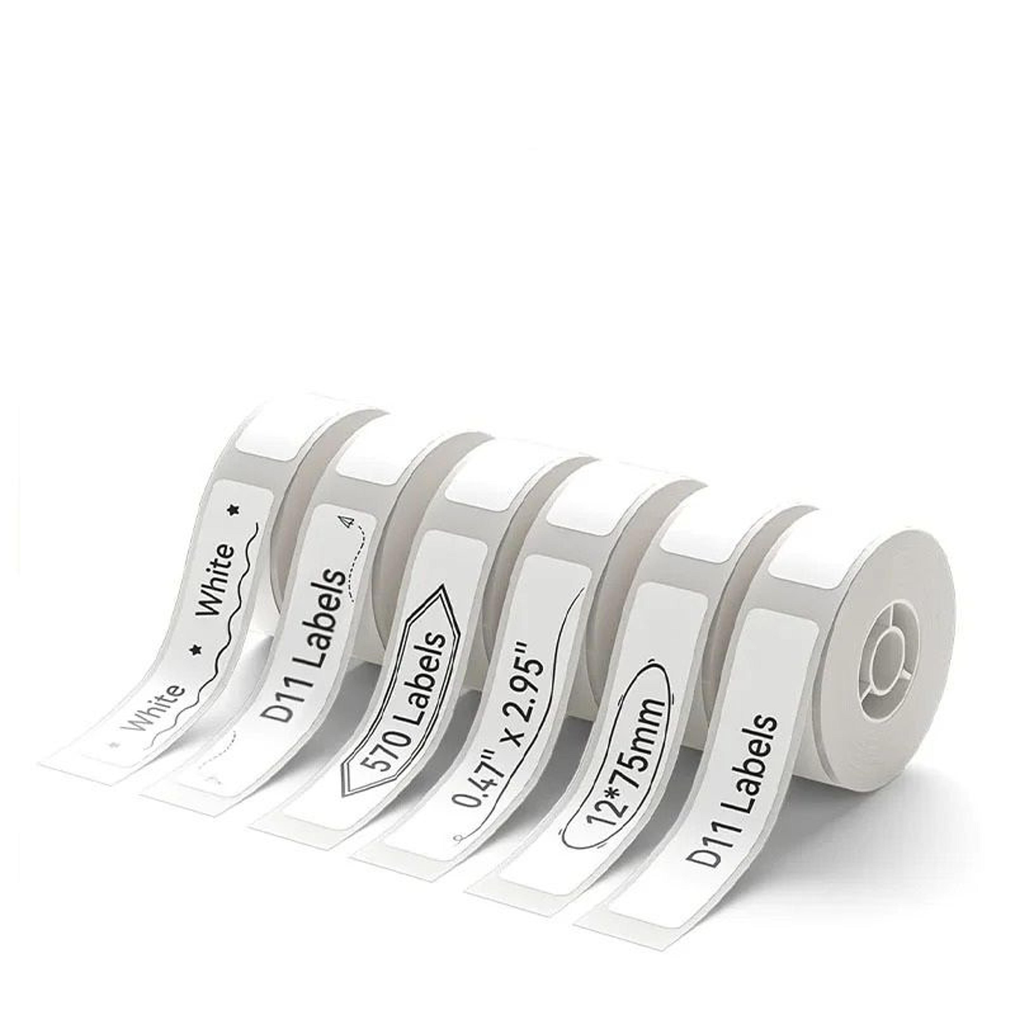 waterproof white self-adhesive thermal label paper rolls