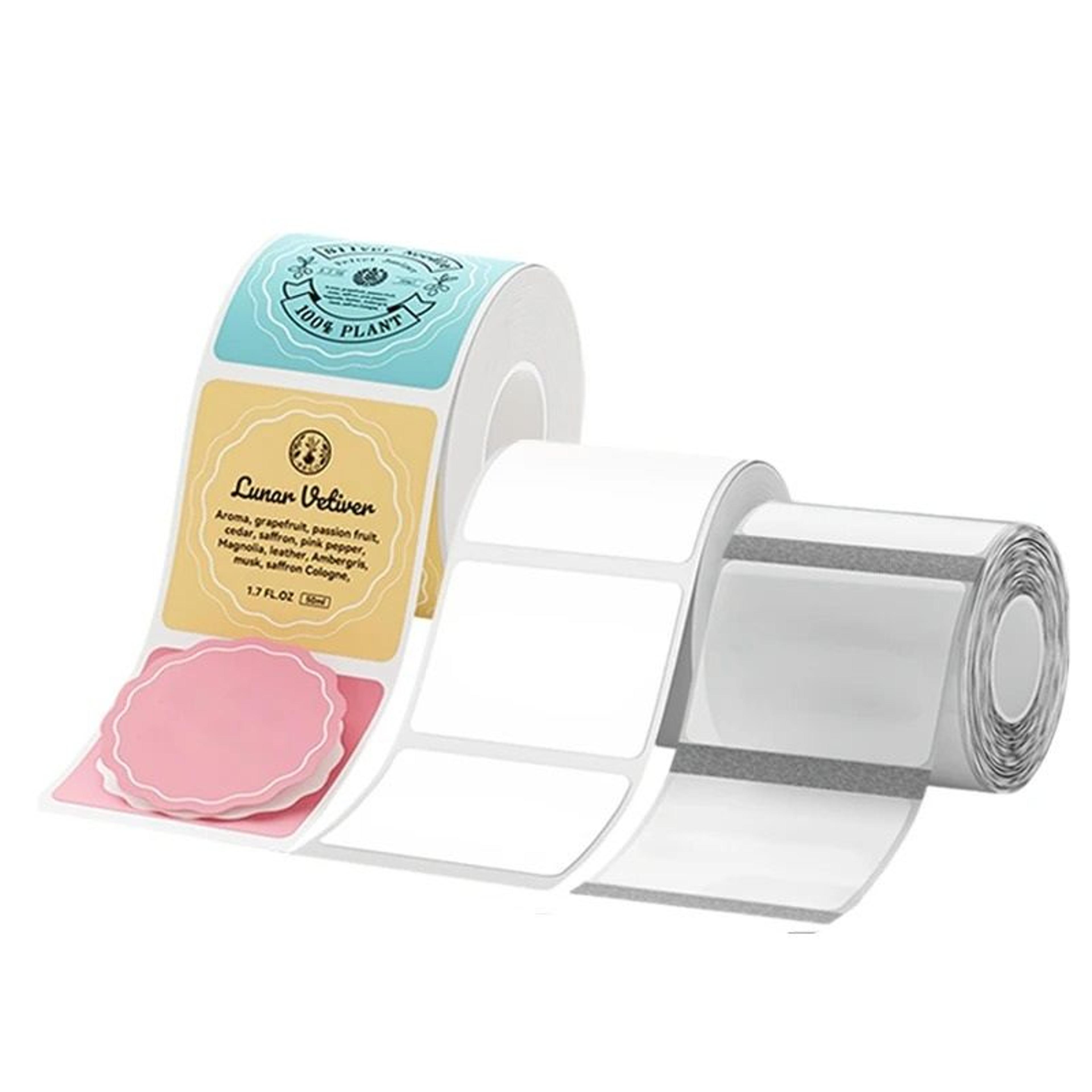 direct thermal waterproof self-adhesive thermal label paper rolls for portable printer