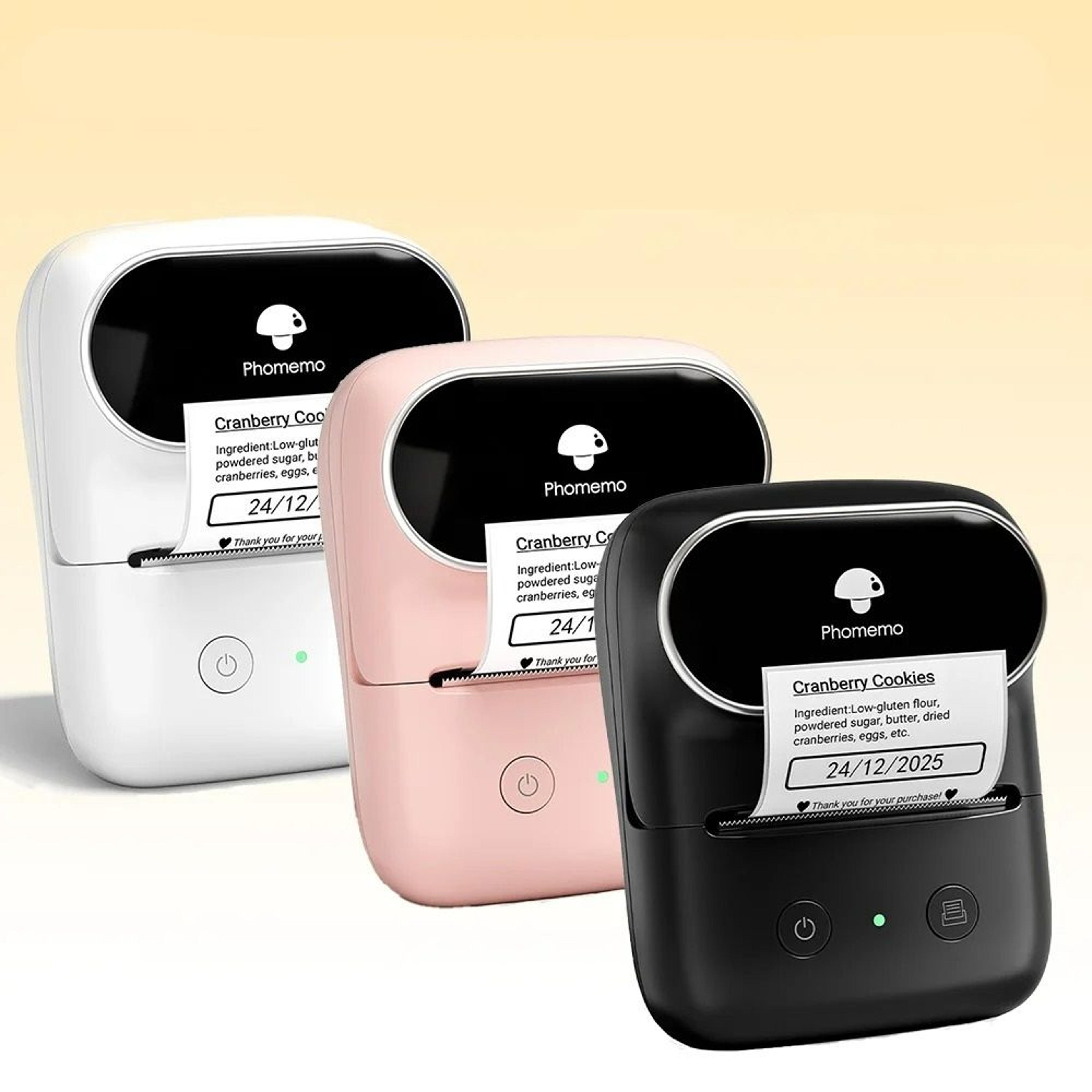 portable mini bluetooth label maker for office and home
